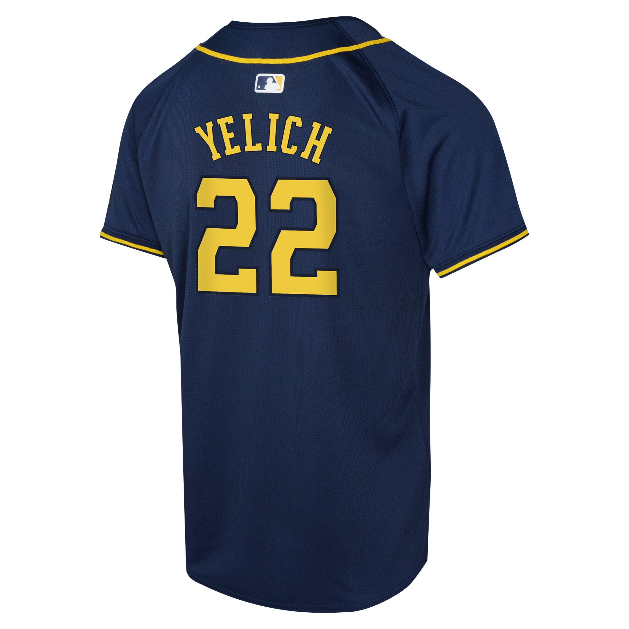 Christian Yelich Milwaukee Brewers  Youth Alternate Limited Player Jersey Navy