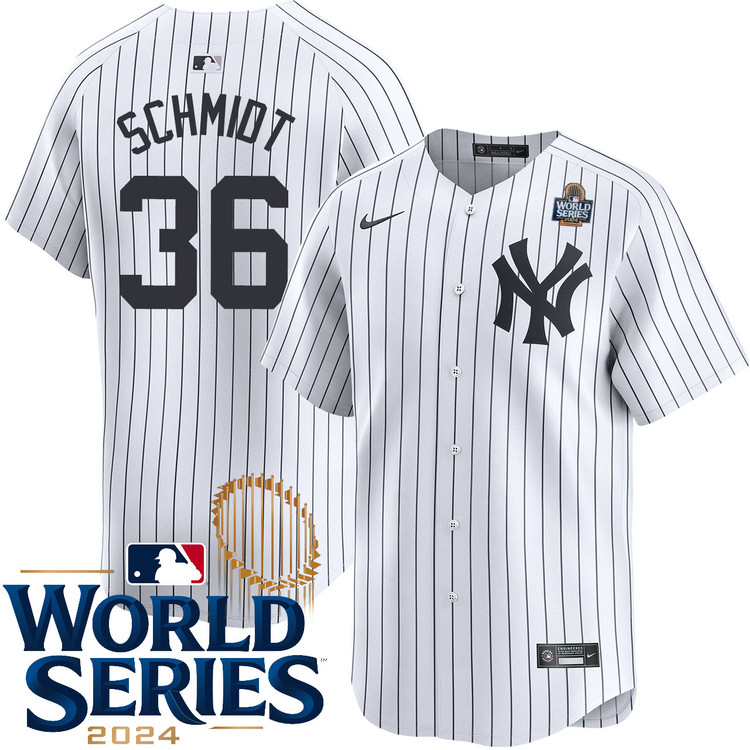 Clarke Schmidt New York Yankees Youth Home Limited World Series Jersey