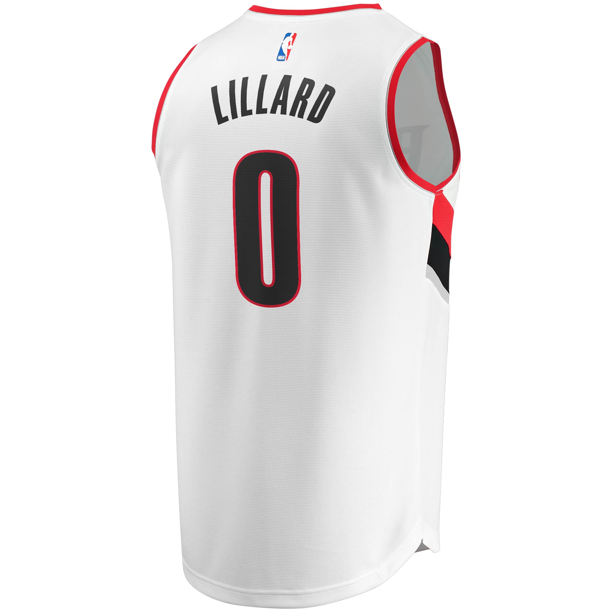 Damian Lillard Portland Trail Blazers Fanatics Fast Break Replica Jersey - Association Edition - White