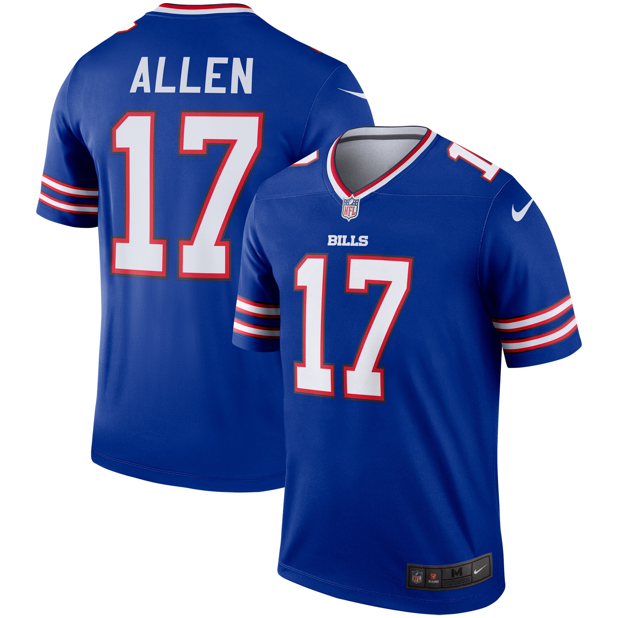 Josh Allen Buffalo Bills  Legend Jersey - Royal