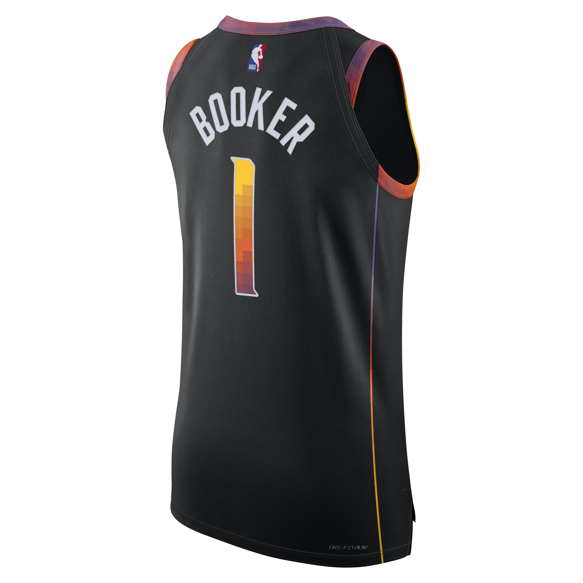 Devin Booker Phoenix Suns Jordan Brand Authentic Player Jersey - Statement Edition - Black