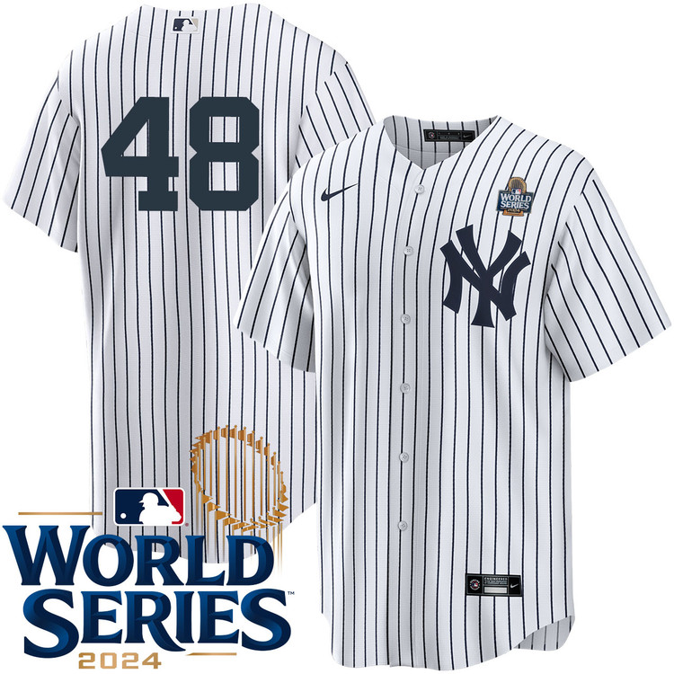 Anthony Rizzo New York Yankees Youth Home Player World Series Jersey