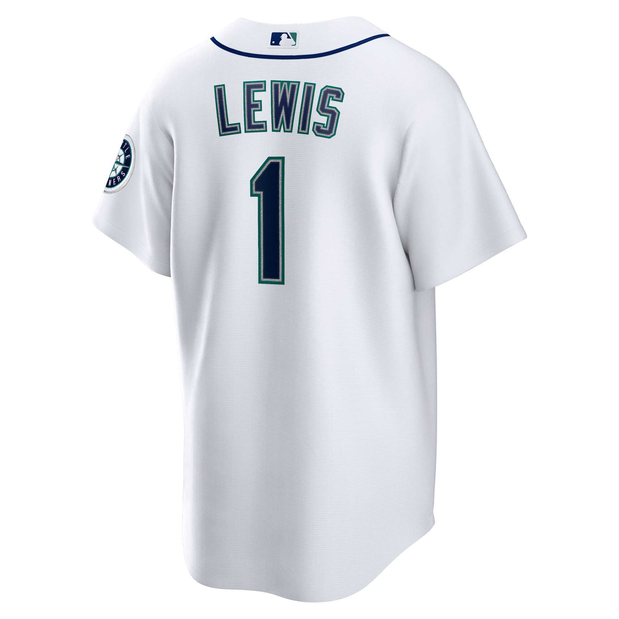 Kyle Lewis Seattle Mariners  Replica Player Name Jersey - White