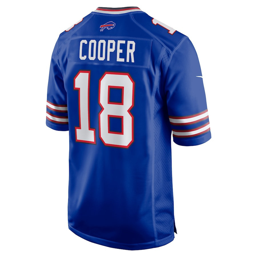 Amari Cooper #18 Buffalo Bills Super Bowl LIX Jersey - Men's - Royal