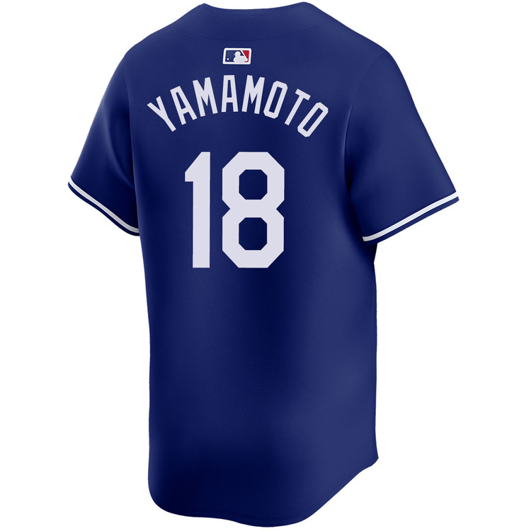 Yoshinobu Yamamoto Los Angeles Dodgers Alternate Royal Limited Jersey