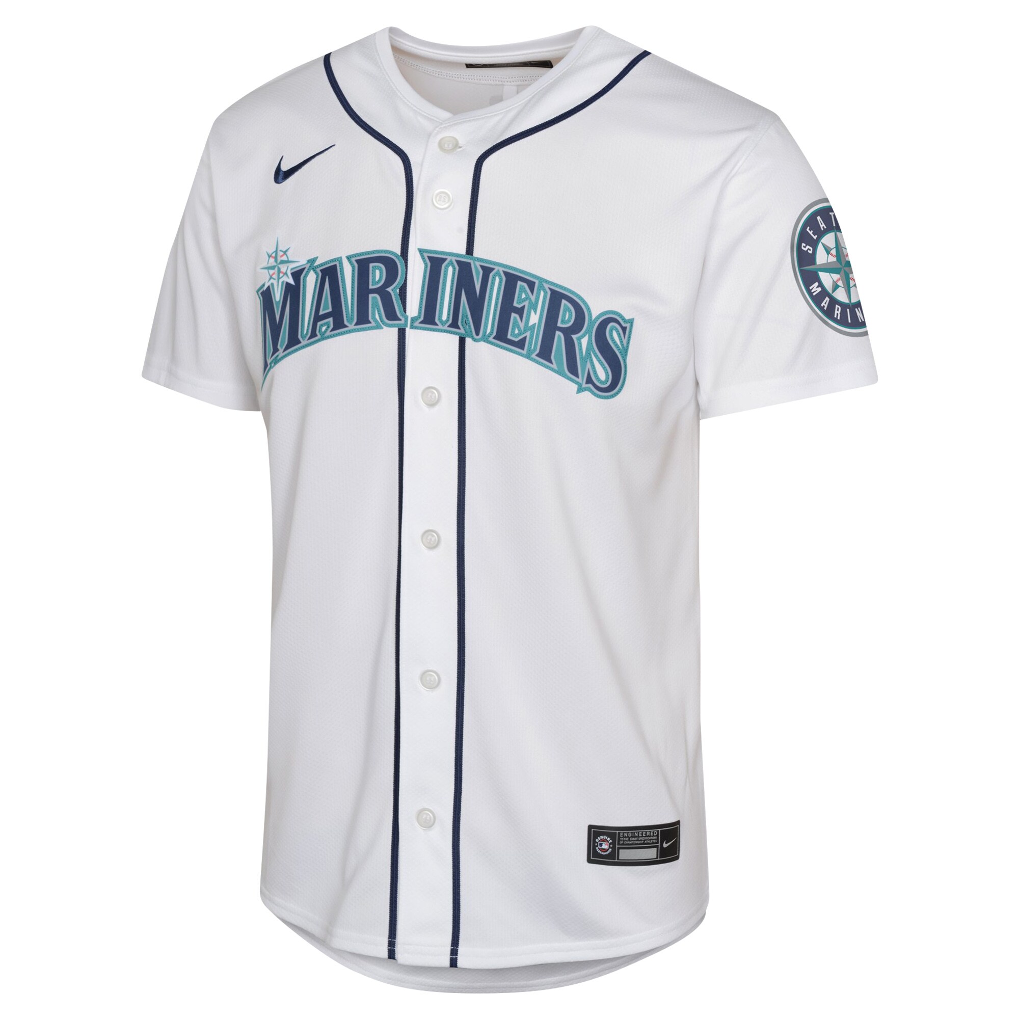 Julio Rodr\u00c3\u00adguez Seattle Mariners Youth Home Limited Jersey White
