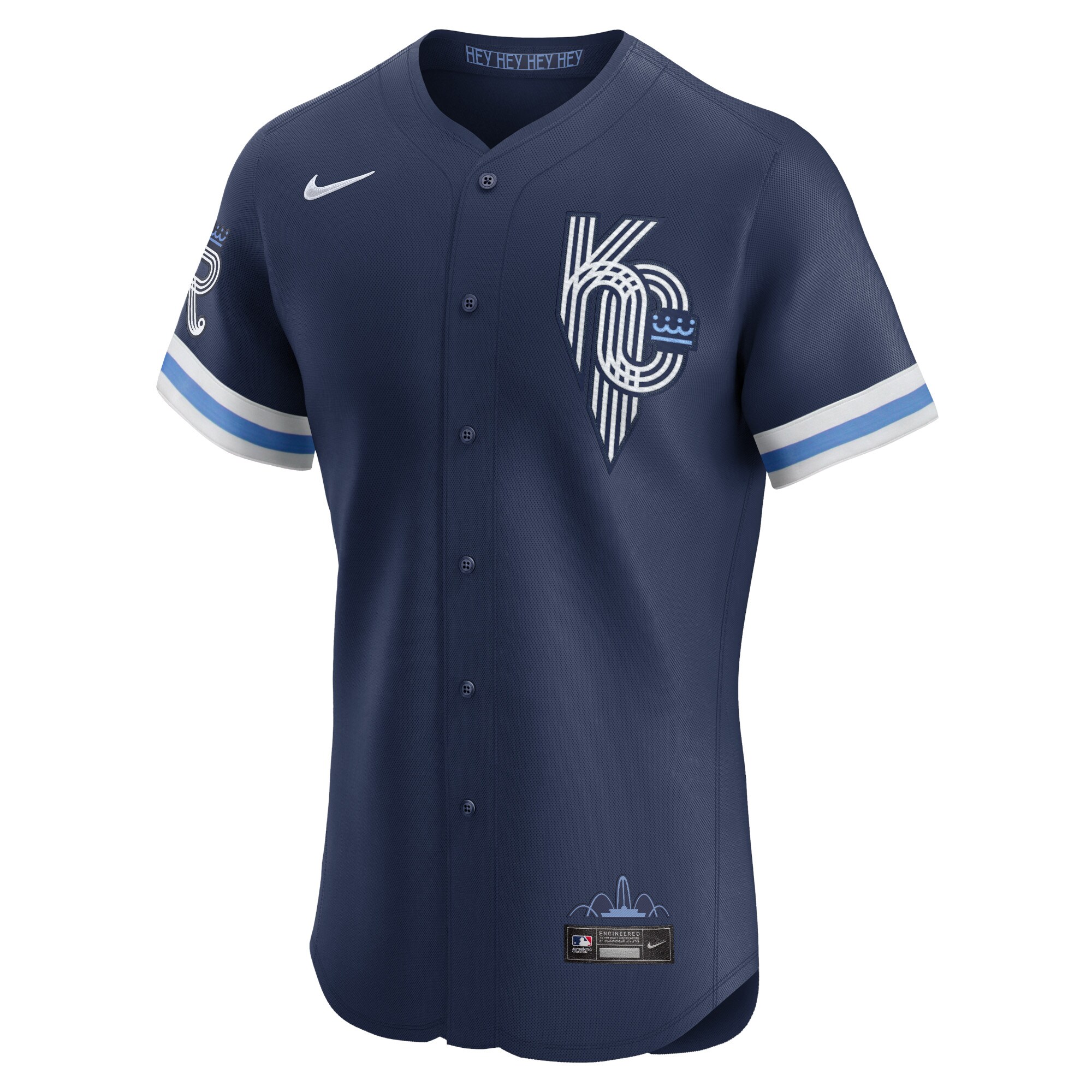 Kansas City Royals  City Connect Elite Jersey - Navy