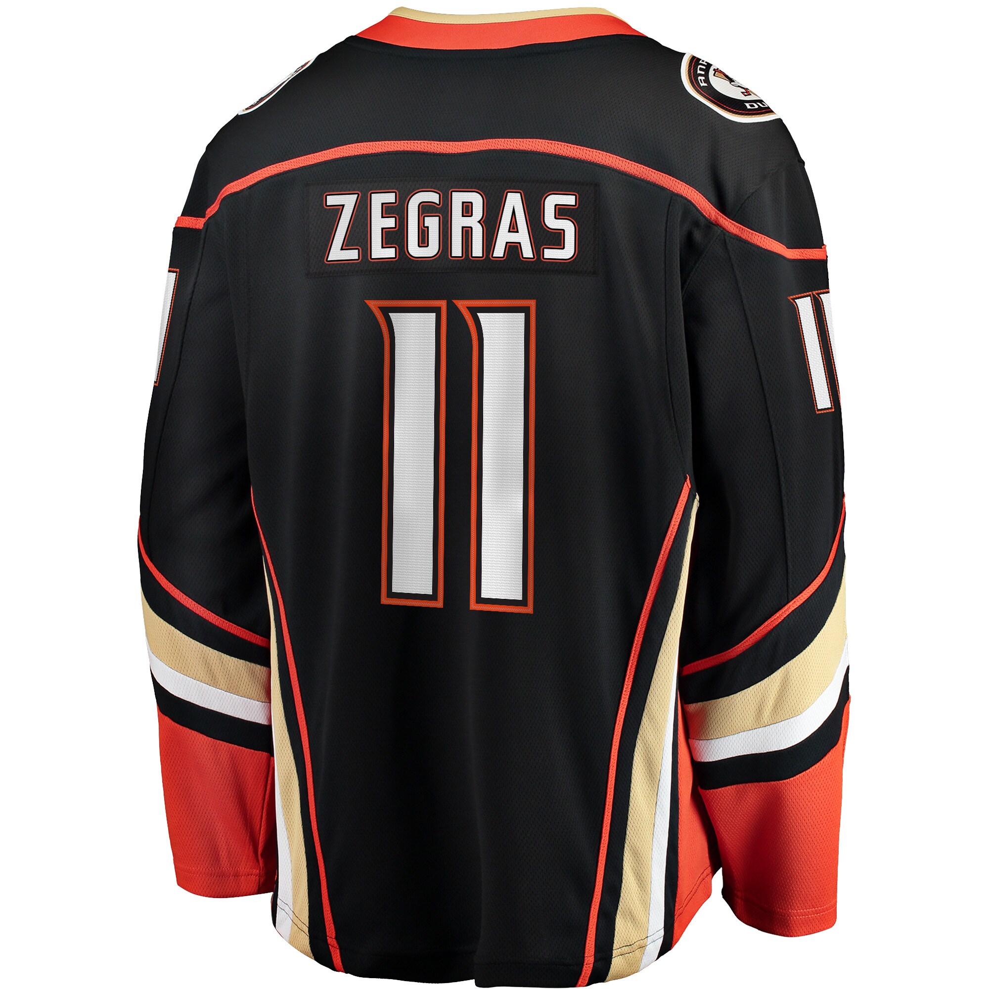 Trevor Zegras Anaheim Ducks Fanatics Home Breakaway Player Jersey - Black