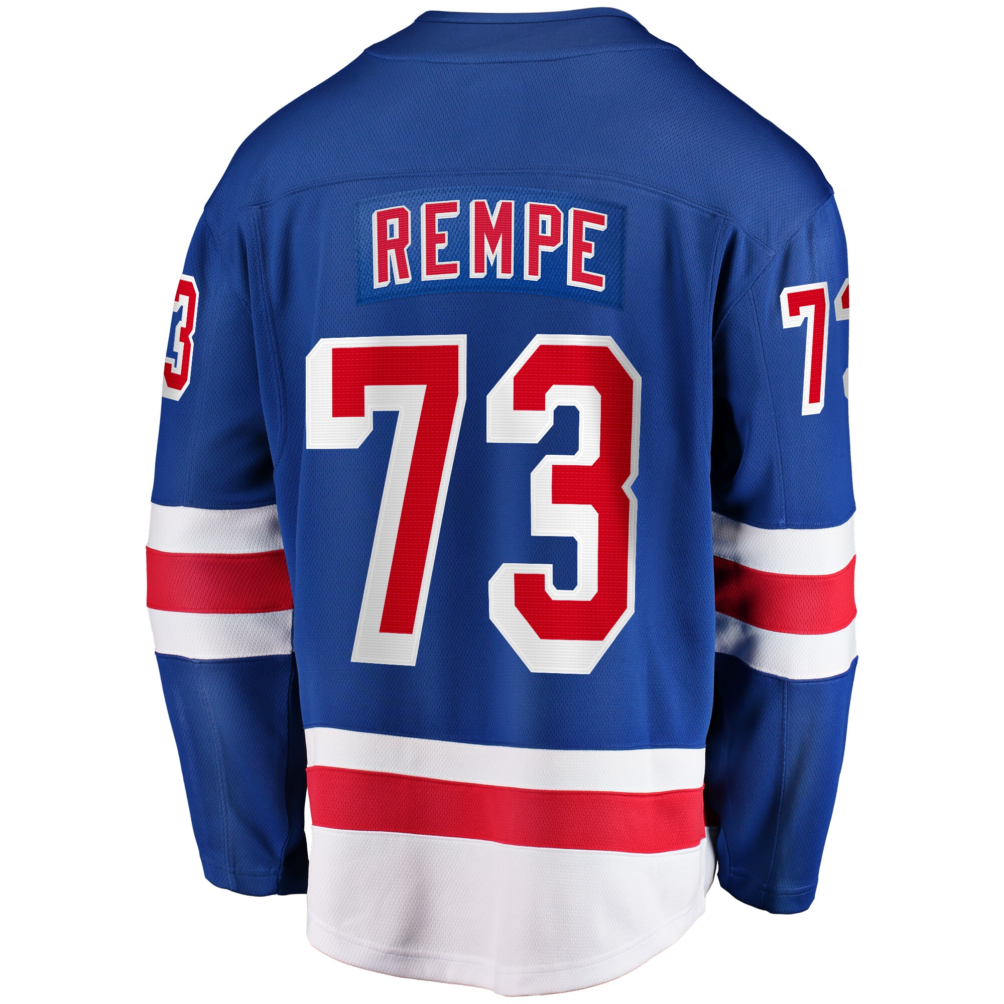 Matt Rempe New York Rangers Fanatics Home Breakaway Jersey - Blue