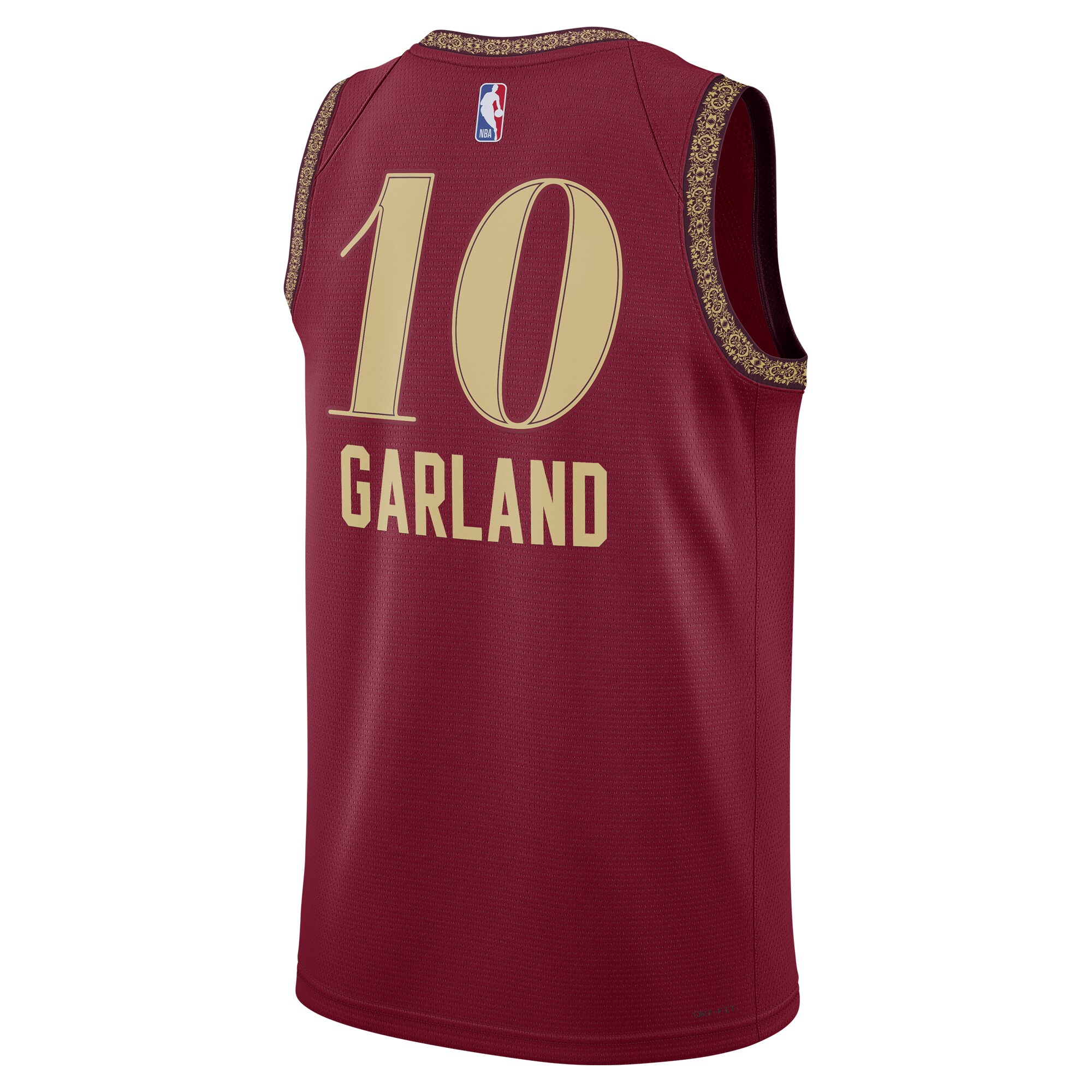 Darius Garland Cleveland Cavaliers  Unisex 2023\/24 Swingman Jersey - Wine - City Edition