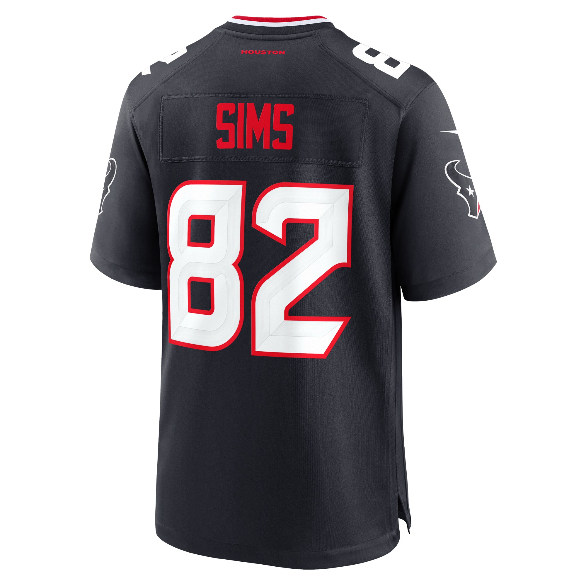 Steven Sims Houston Texans  Team Game Jersey -  Navy