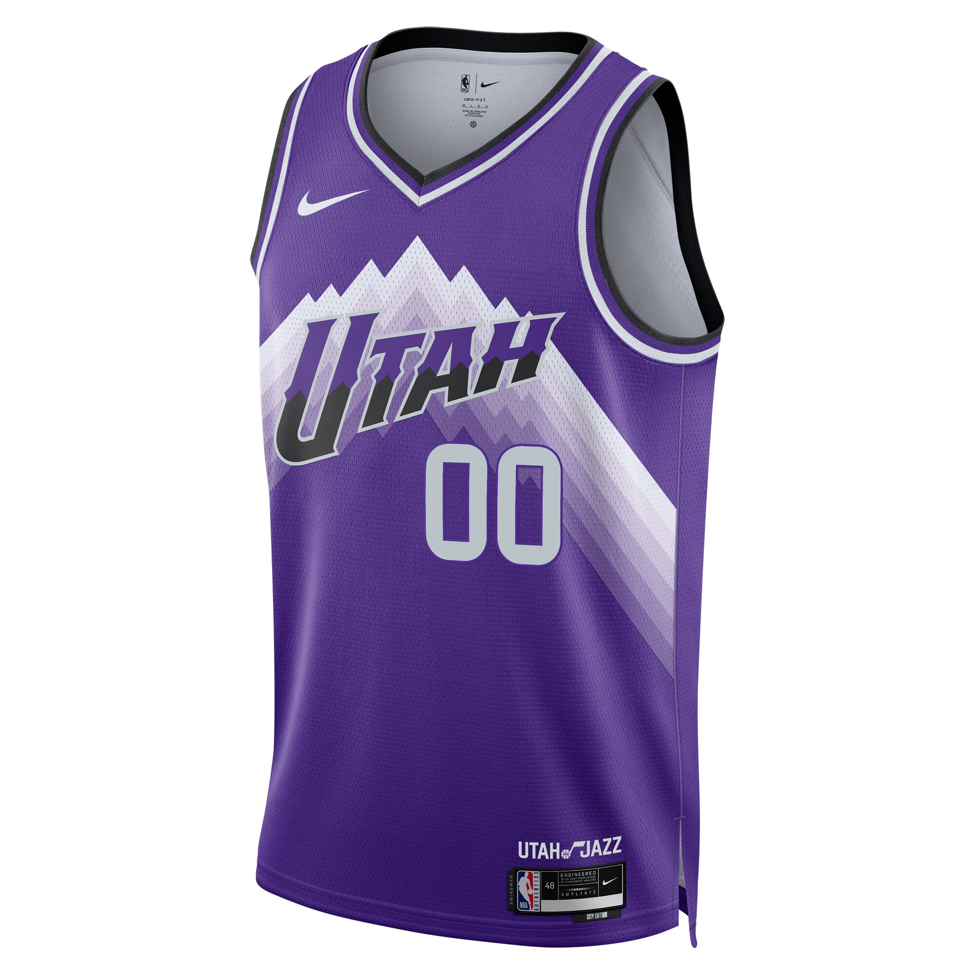Utah Jazz Unisex 2023\/24 Custom Swingman Jersey - Purple - City Edition