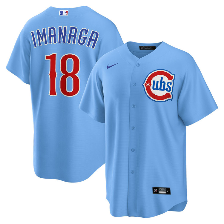 Shōta Imanaga Chicago Cubs Blues Alternate Jersey