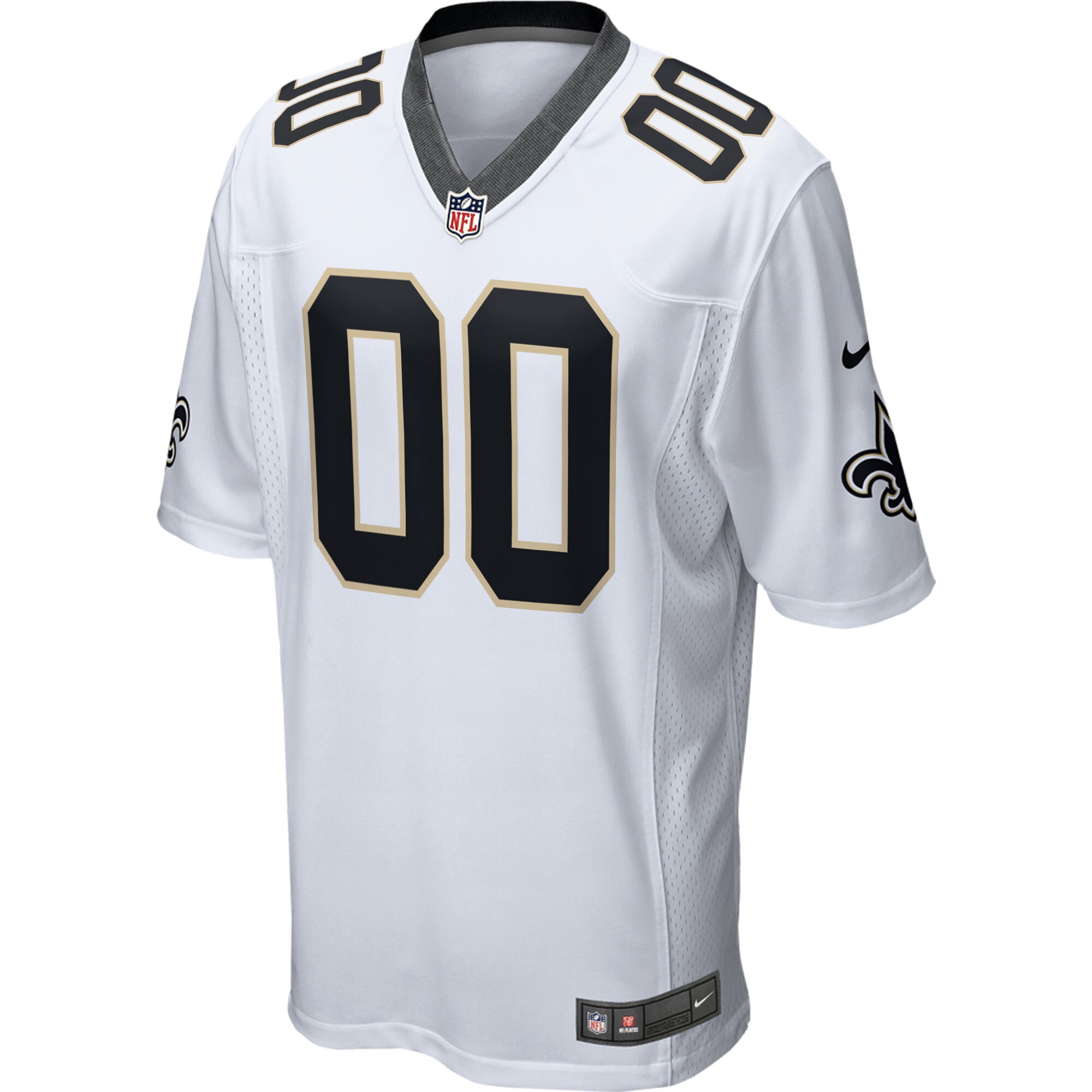 New Orleans Saints  2018 Custom Game Jersey - White