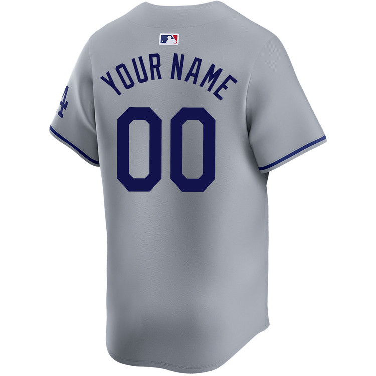 Los Angeles Dodgers Personalized Road Limited Jersey
