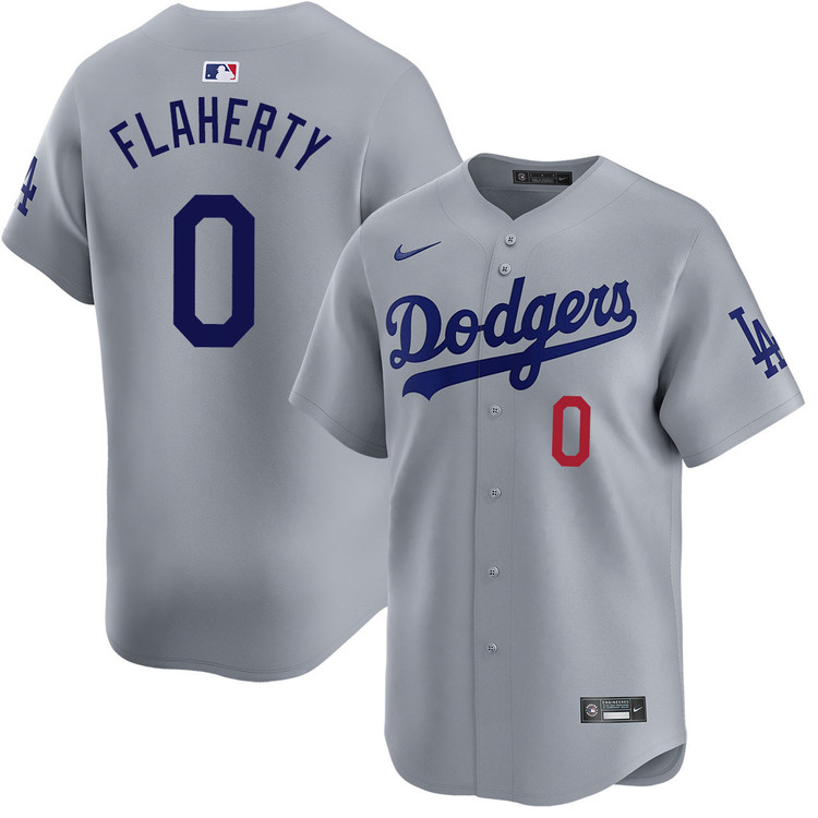 Jack Flaherty Los Angeles Dodgers Alternate Road Limited Jersey