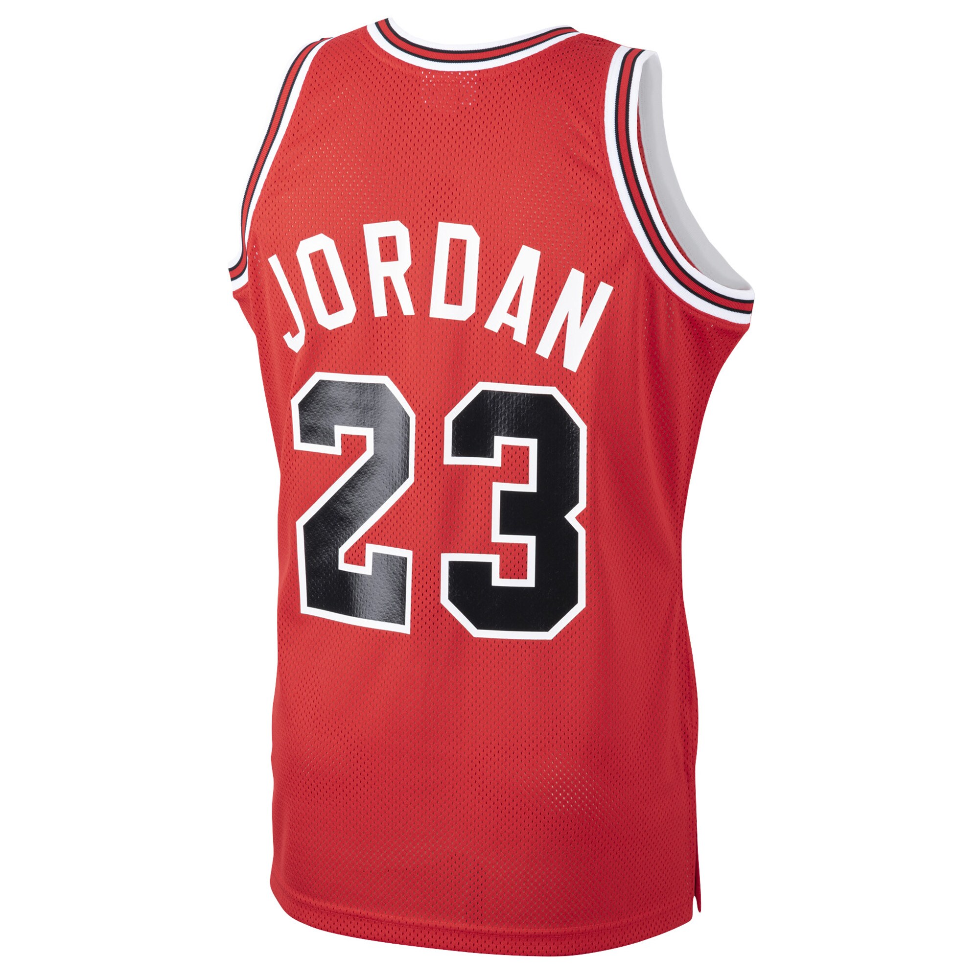 Michael Jordan Chicago Bulls Mitchell & Ness 1984\/85 Hardwood Classics Rookie Authentic Jersey - Red