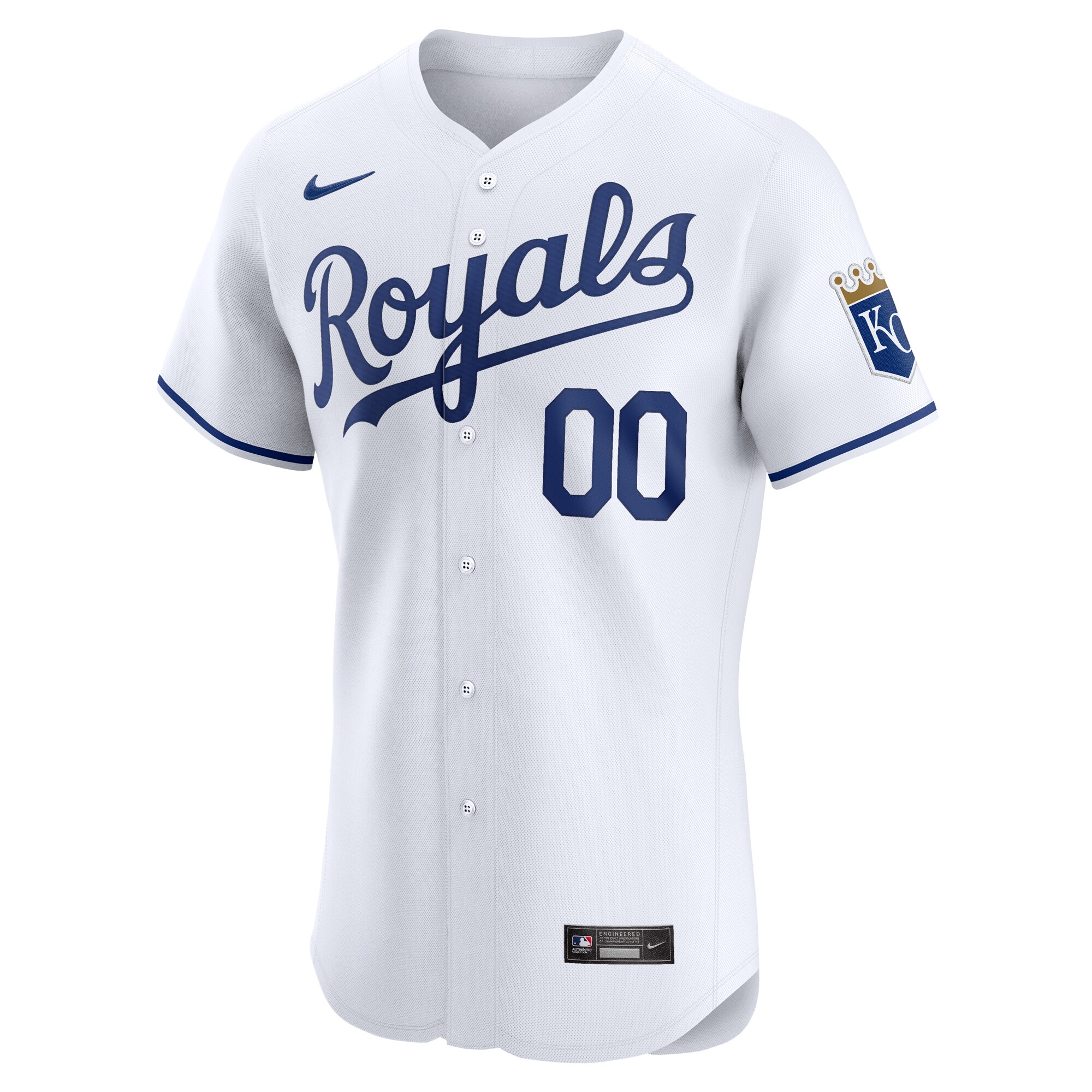 Kansas City Royals Home Elite Pick-A-Player Retired Roster Jersey - White