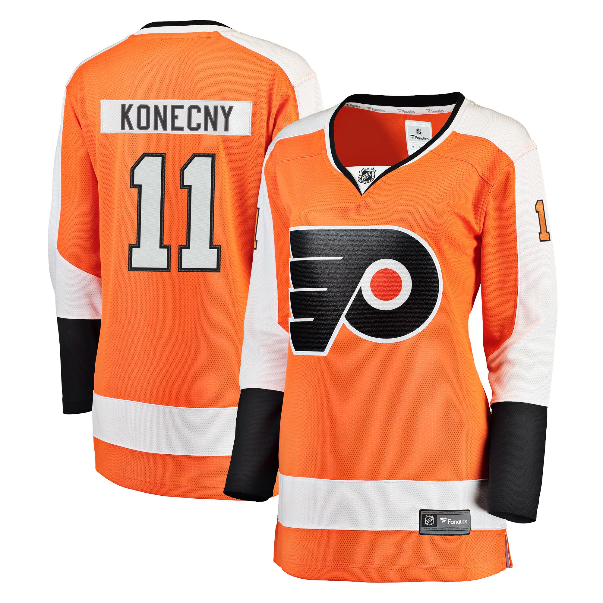 Travis Konecny Philadelphia Flyers Fanatics Women's Breakaway Player Jersey - Orange