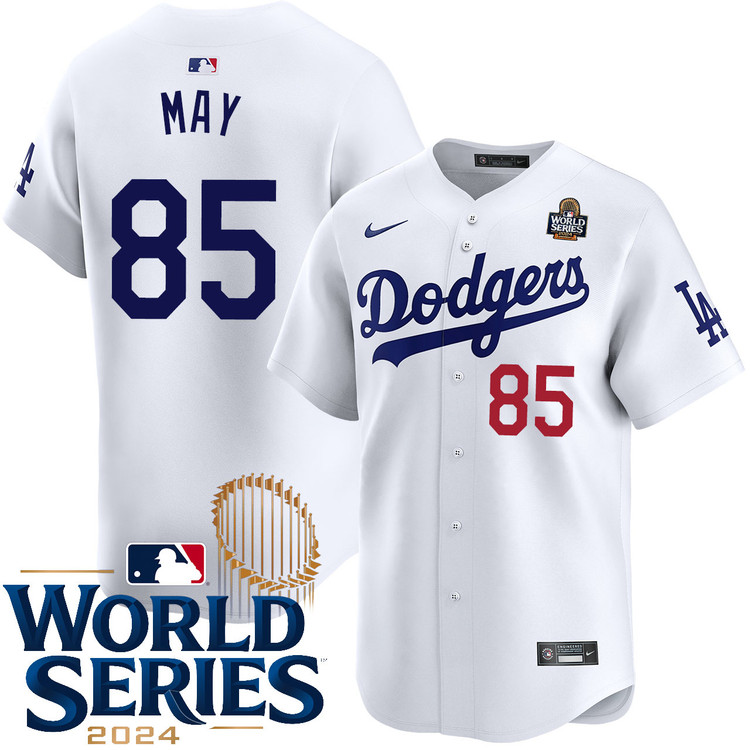 Dustin May Los Angeles Dodgers Home Limited World Series Jersey