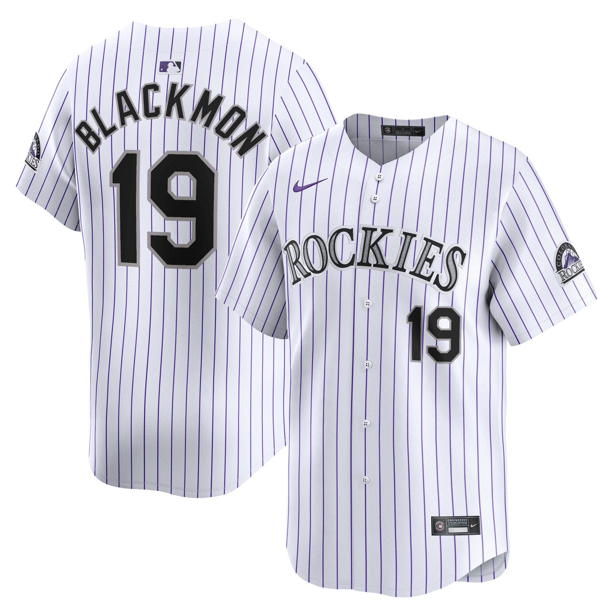 Charlie Blackmon Colorado Rockies Youth Home Limited Player Jersey - White