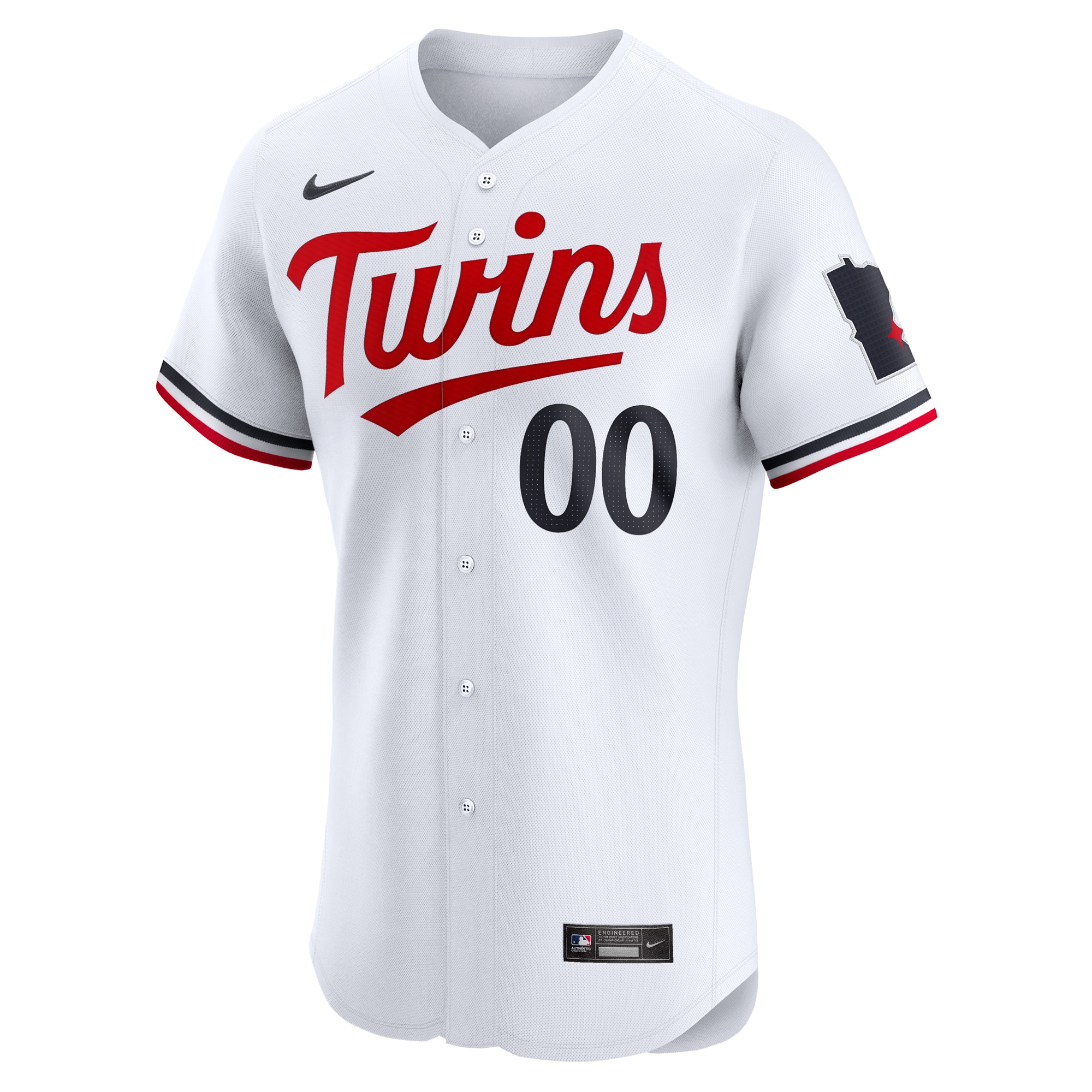 Minnesota Twins Home Elite Pick-A-Player Retired Roster Jersey - White