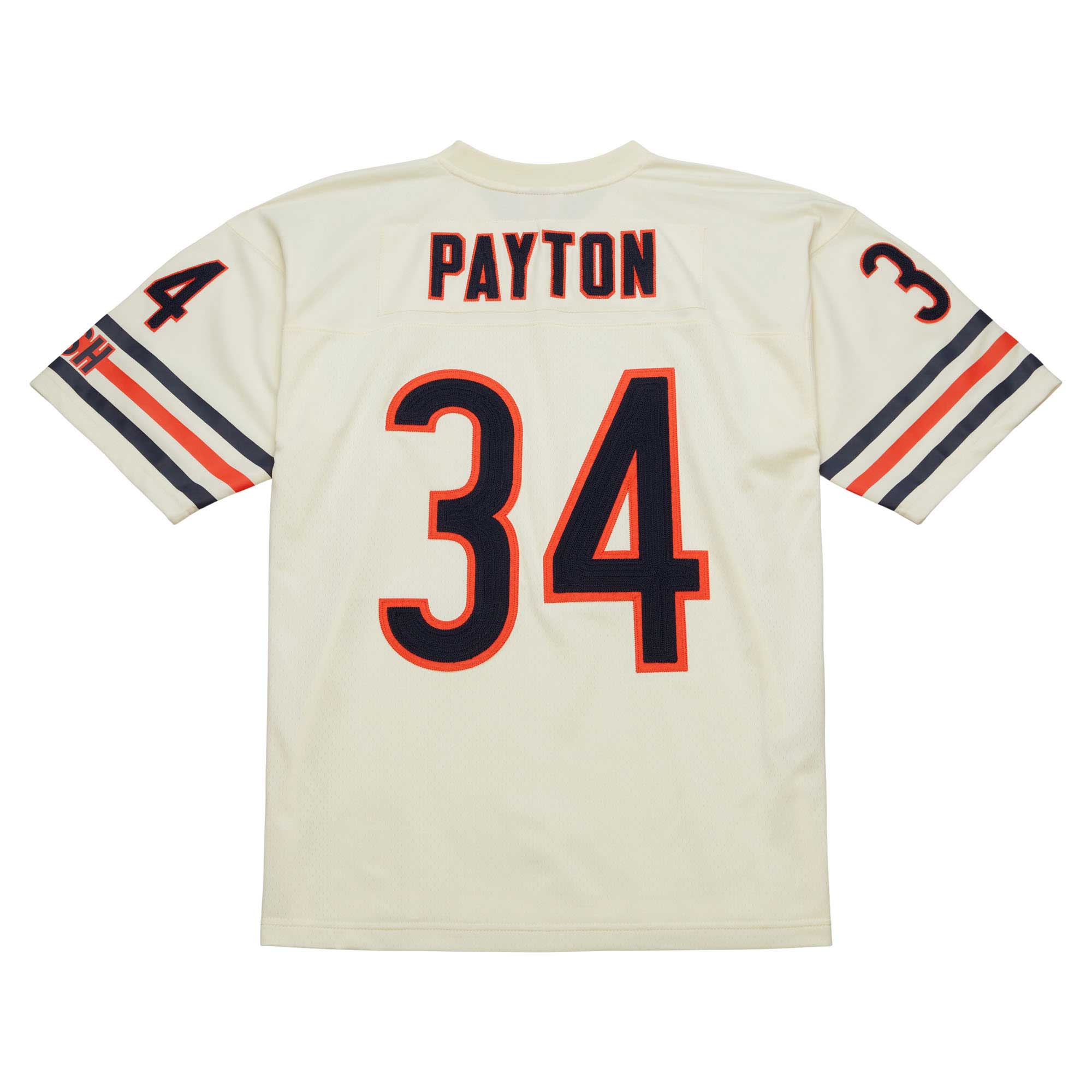 Walter Payton Chicago Bears Mitchell & Ness Chainstitch Legacy Jersey - Cream