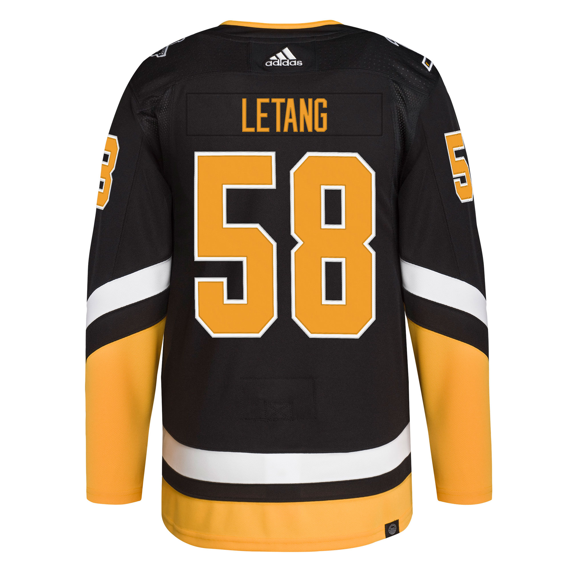 Kris Letang Pittsburgh Penguins adidas Alternate Primegreen Authentic Player Jersey - Black