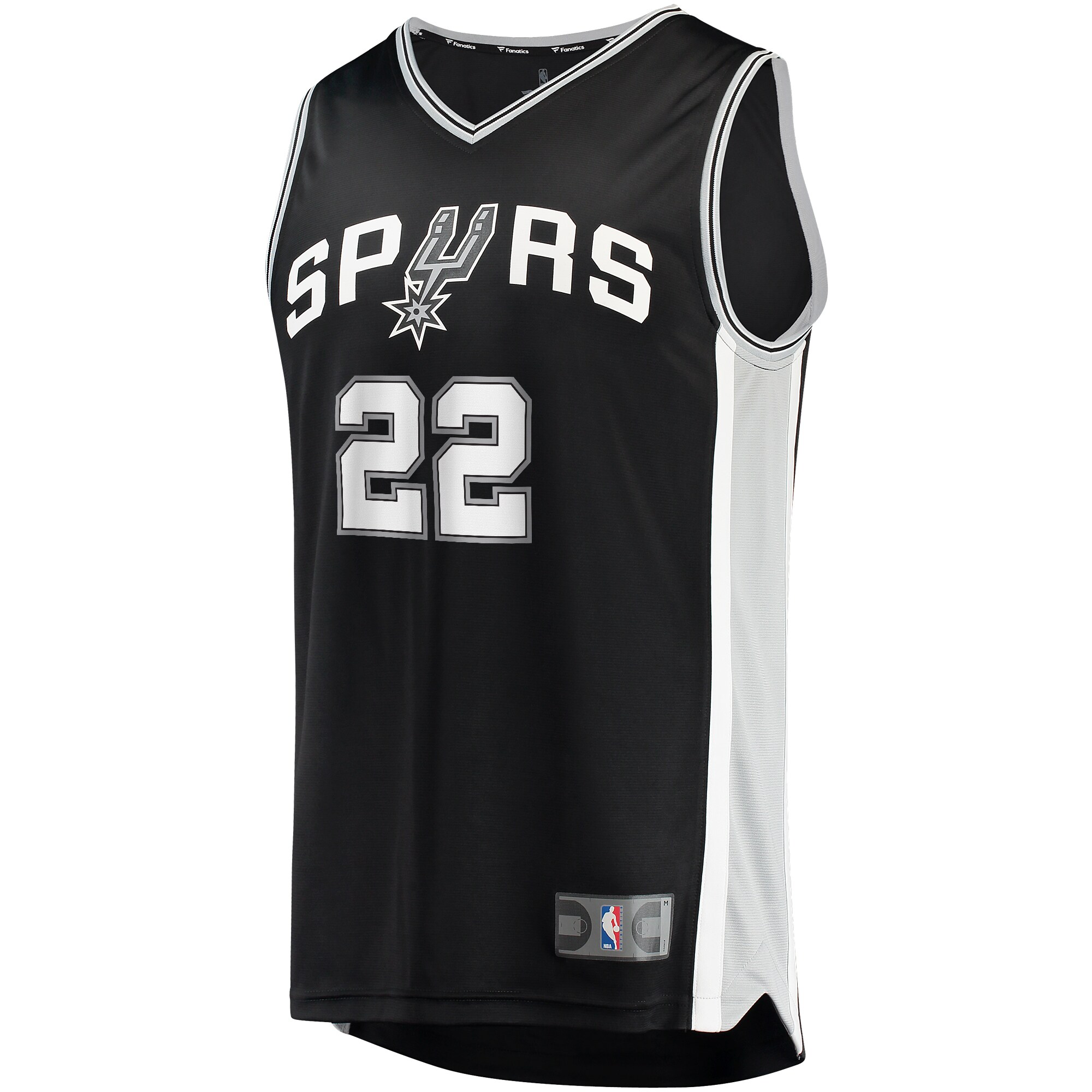 Malaki Branham San Antonio Spurs Fanatics Fast Break Replica Player Jersey - Icon Edition - Black