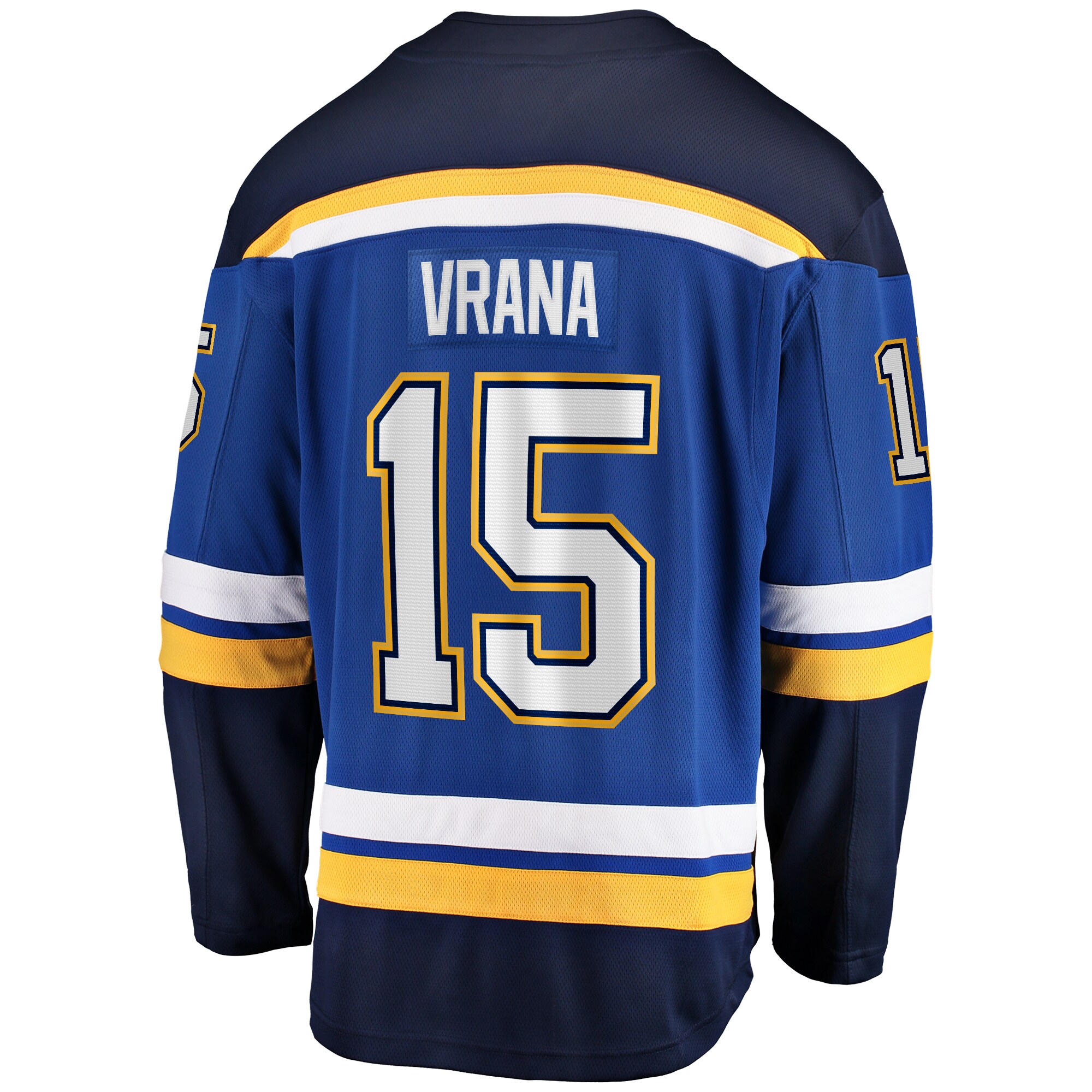 Jakub Vrana St. Louis Blues Fanatics Home Breakaway Jersey - Blue