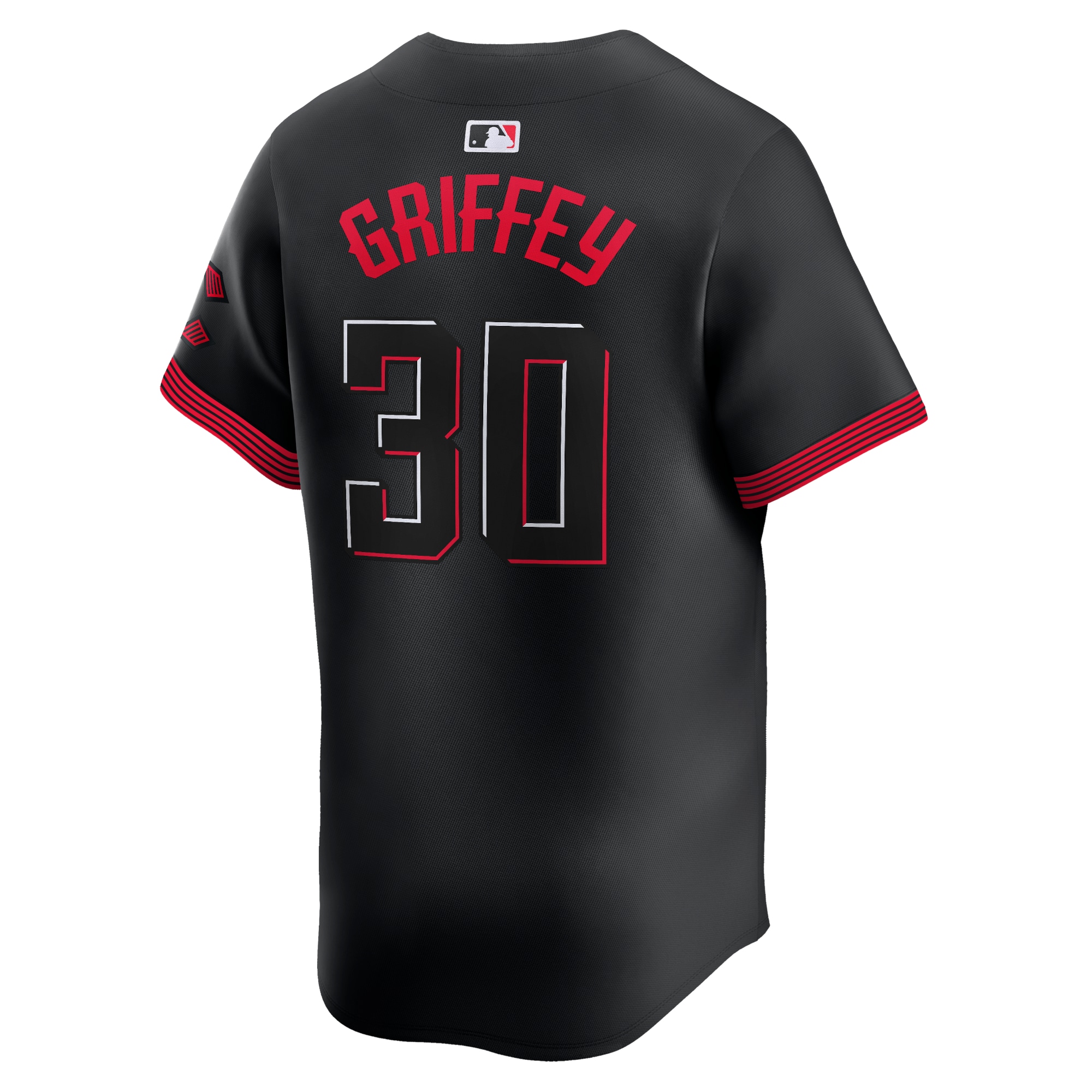 Ken Griffey Jr. Cincinnati Reds  City Connect Limited Player Jersey - Black