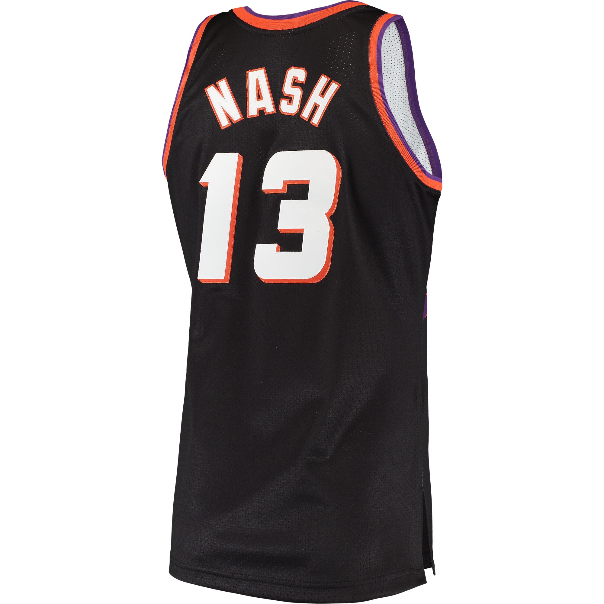 Steve Nash Phoenix Suns Mitchell & Ness 1996\/97 Hardwood Classics Authentic Jersey - Black