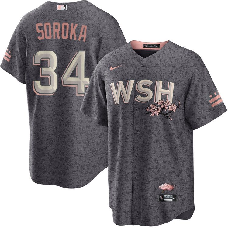 Michael Soroka Washington Nationals City Connect Jersey