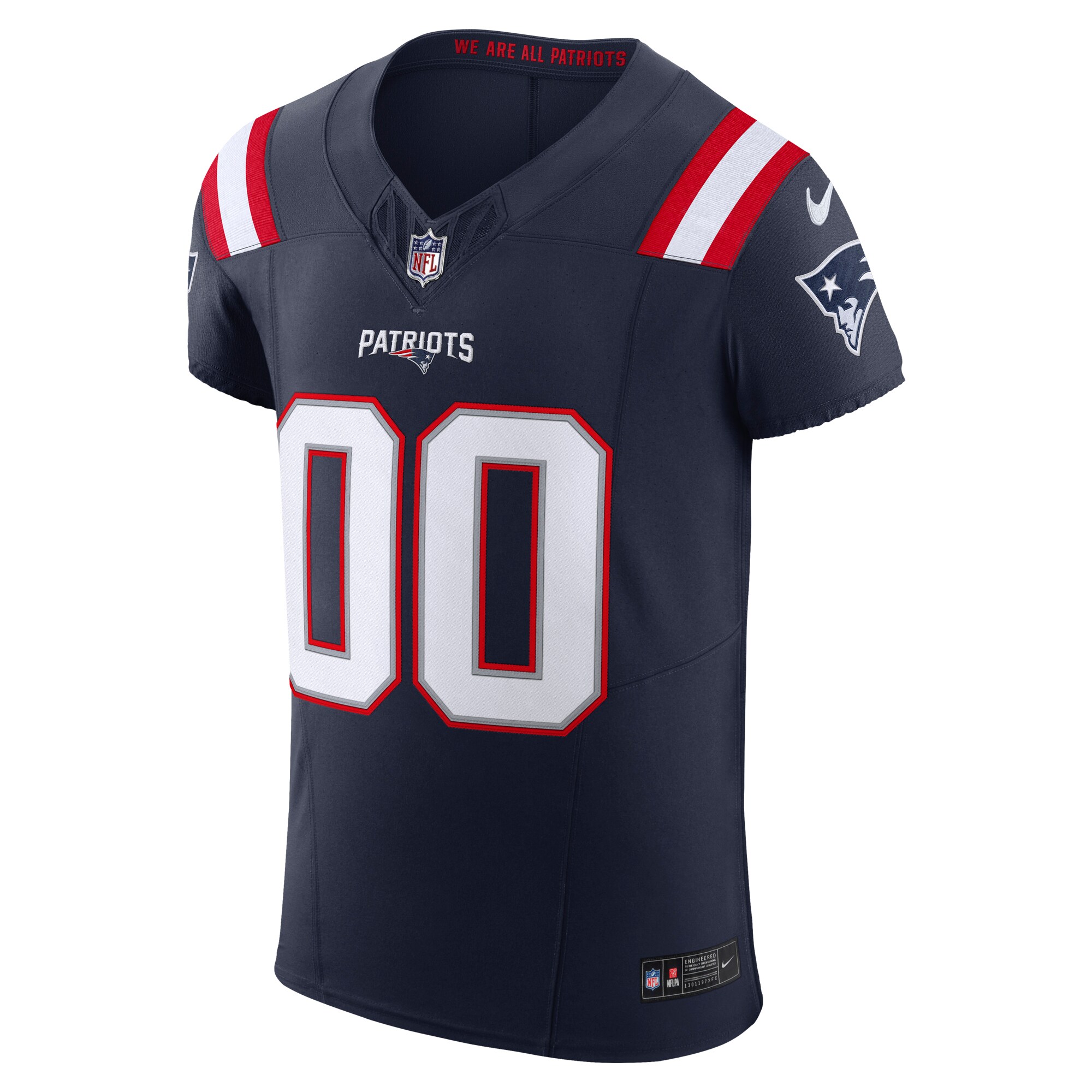 New England Patriots  Vapor F.U.S.E. Elite Custom Jersey - Navy