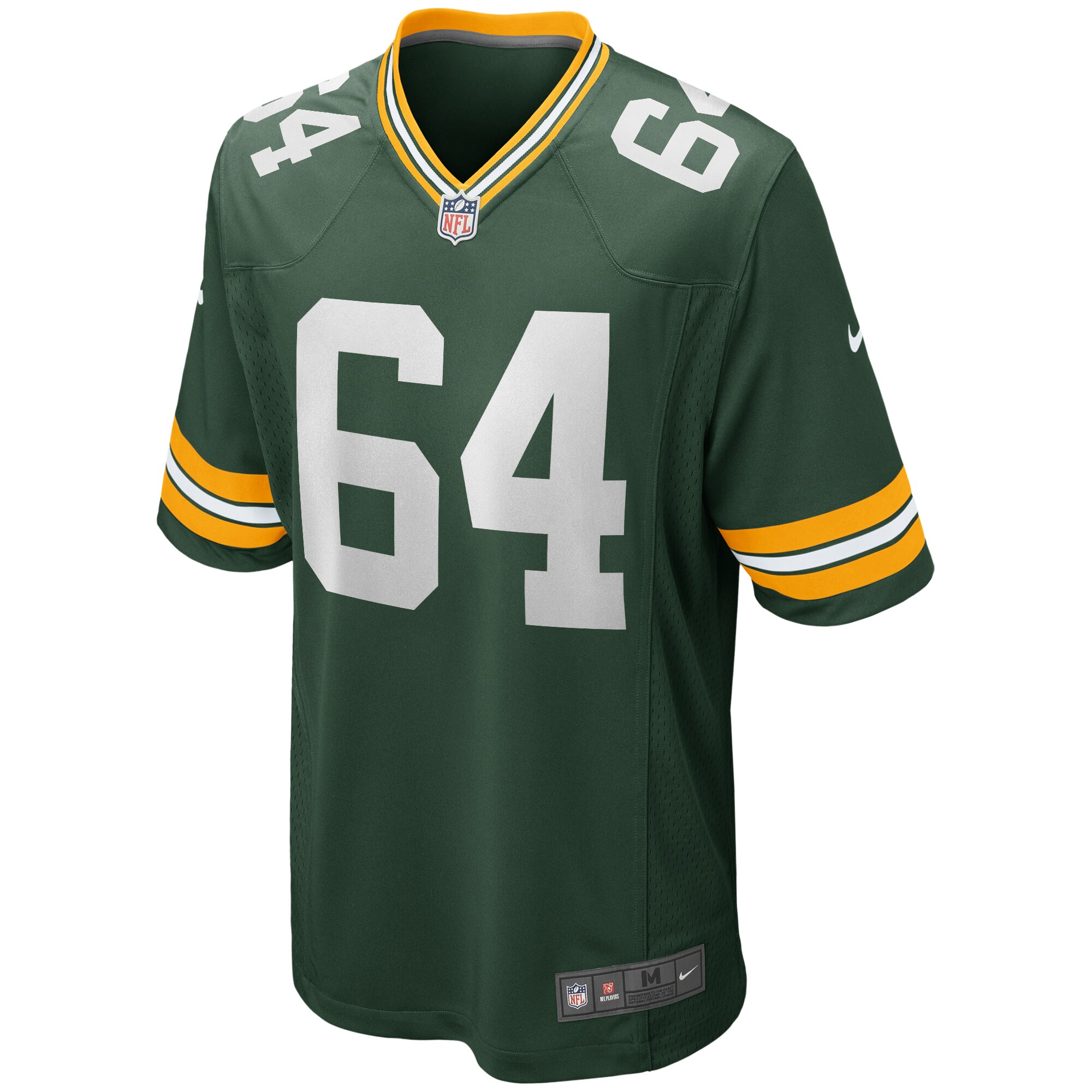 Jerry Kramer Green Bay Packers  Game Retired Player Jersey - Green