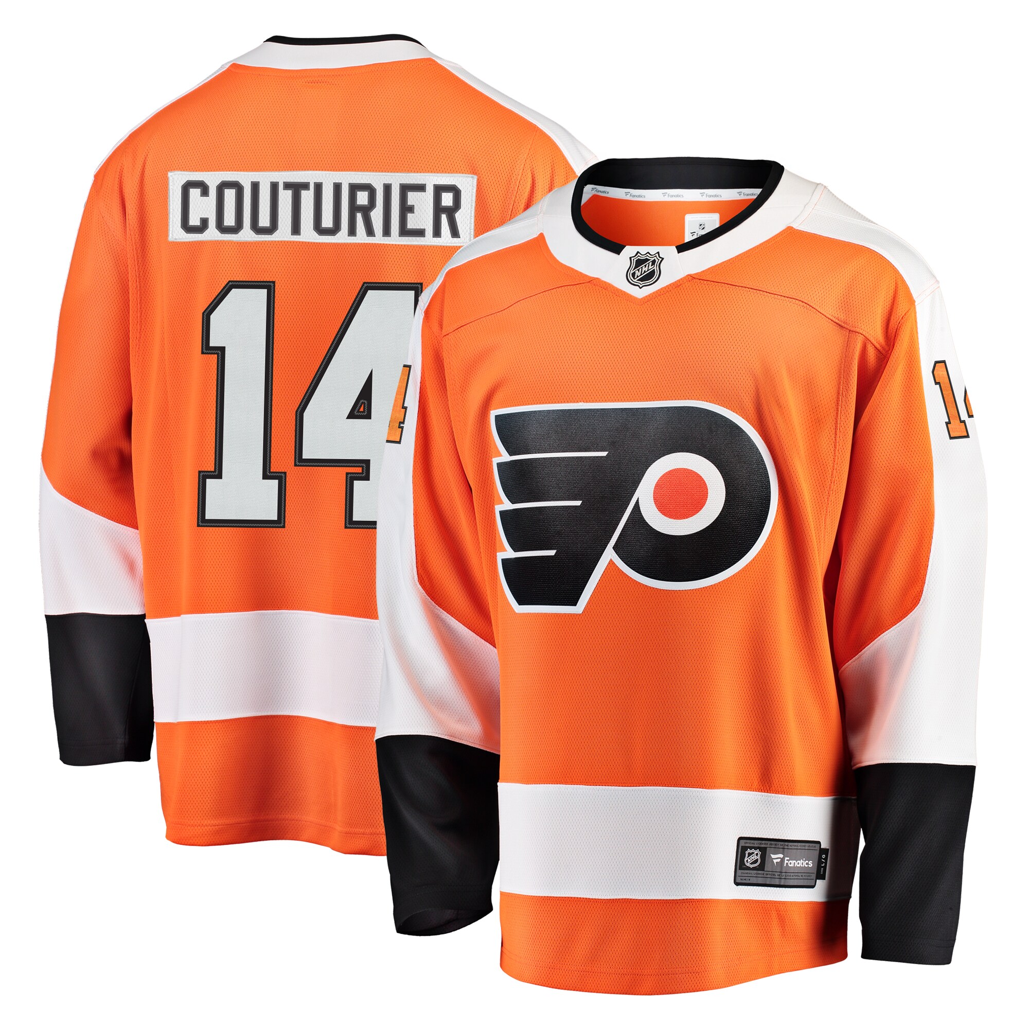 Sean Couturier Philadelphia Flyers Fanatics Breakaway Jersey - Orange