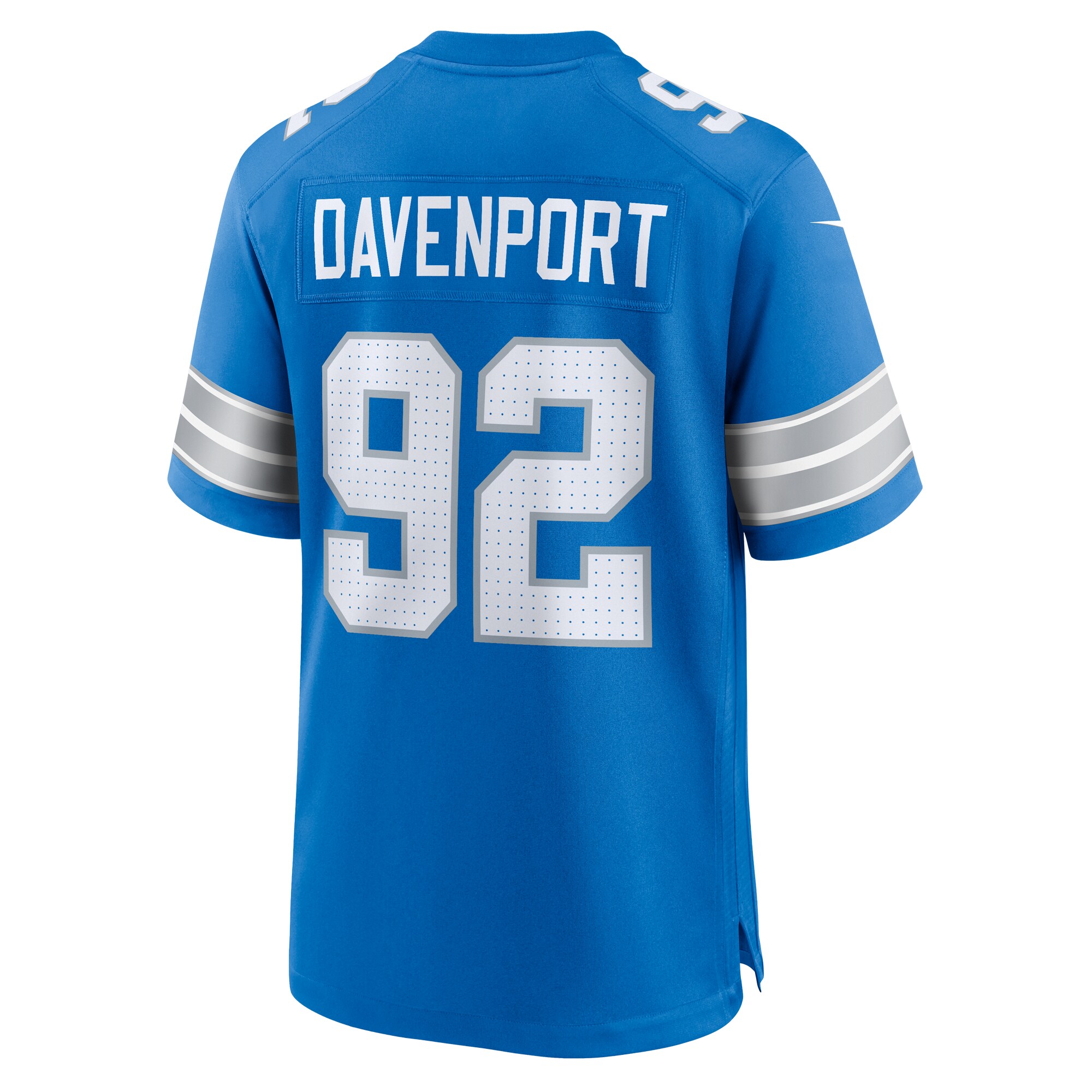 Marcus Davenport Detroit Lions  Team Game Jersey -  Blue
