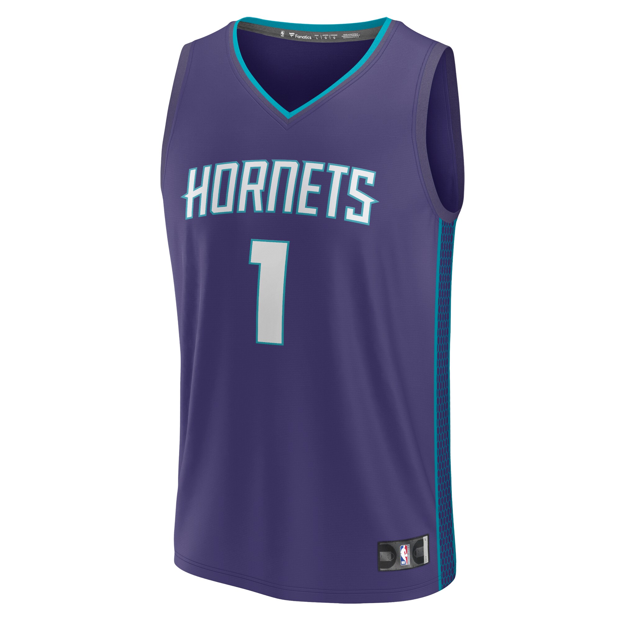 LaMelo Ball Charlotte Hornets Fanatics Youth Fast Break Player Jersey - Statement Edition - Purple