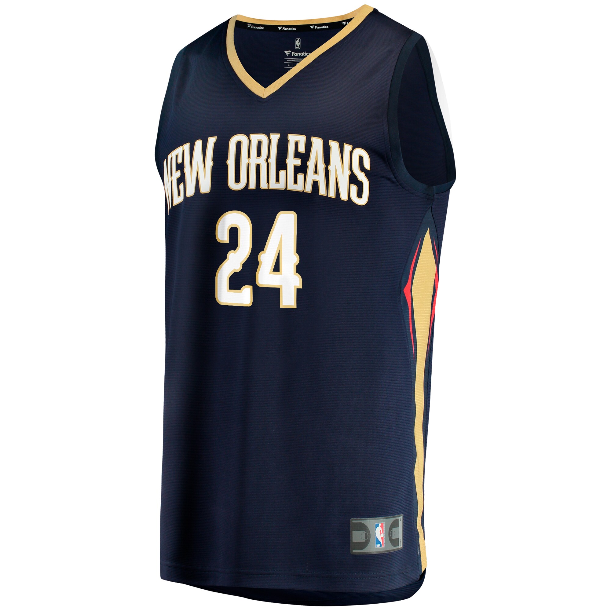 Jordan Hawkins New Orleans Pelicans Fanatics Fast Break Replica Jersey - Icon Edition - Navy
