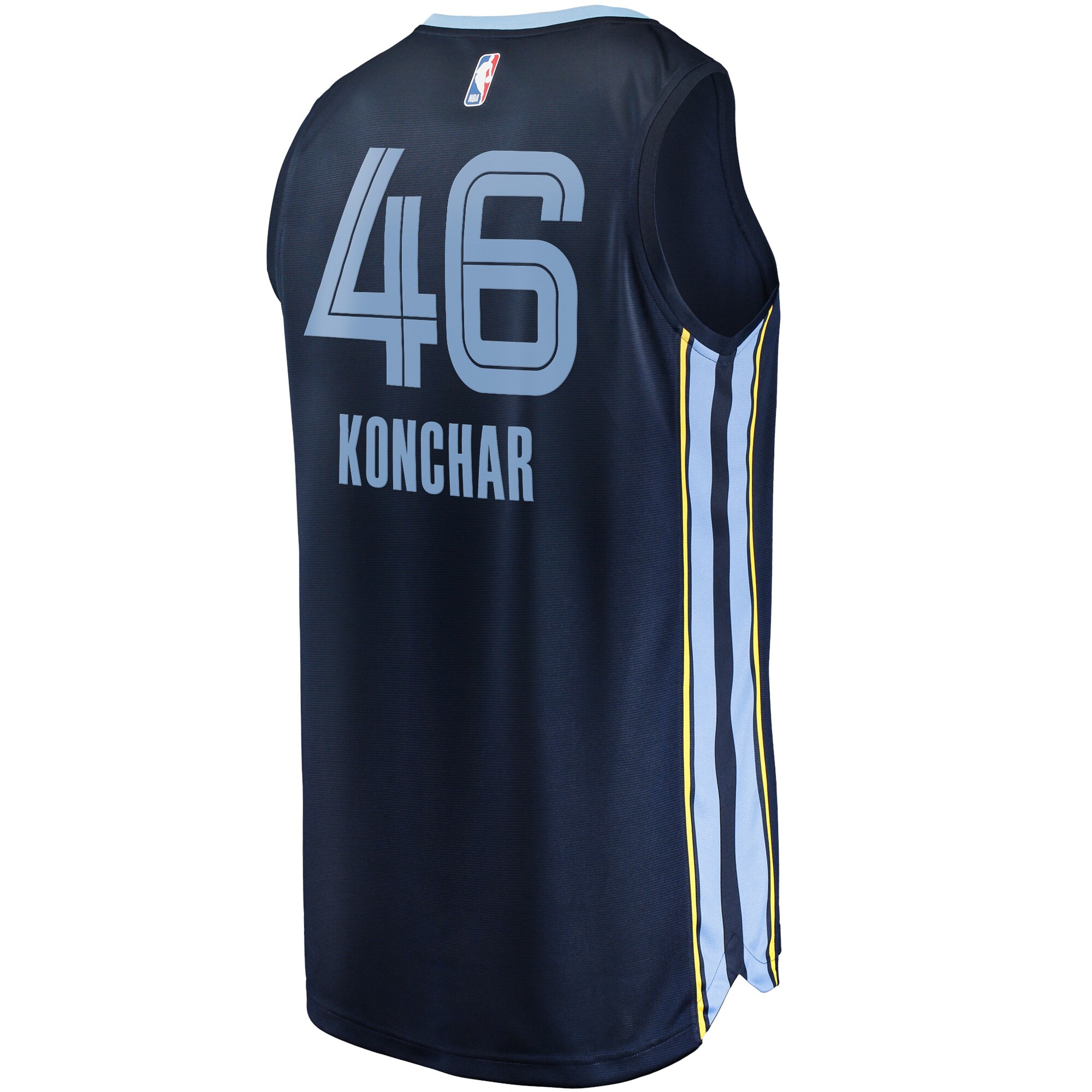 John Konchar Memphis Grizzlies Fanatics Fast Break Replica Jersey - Icon Edition - Navy