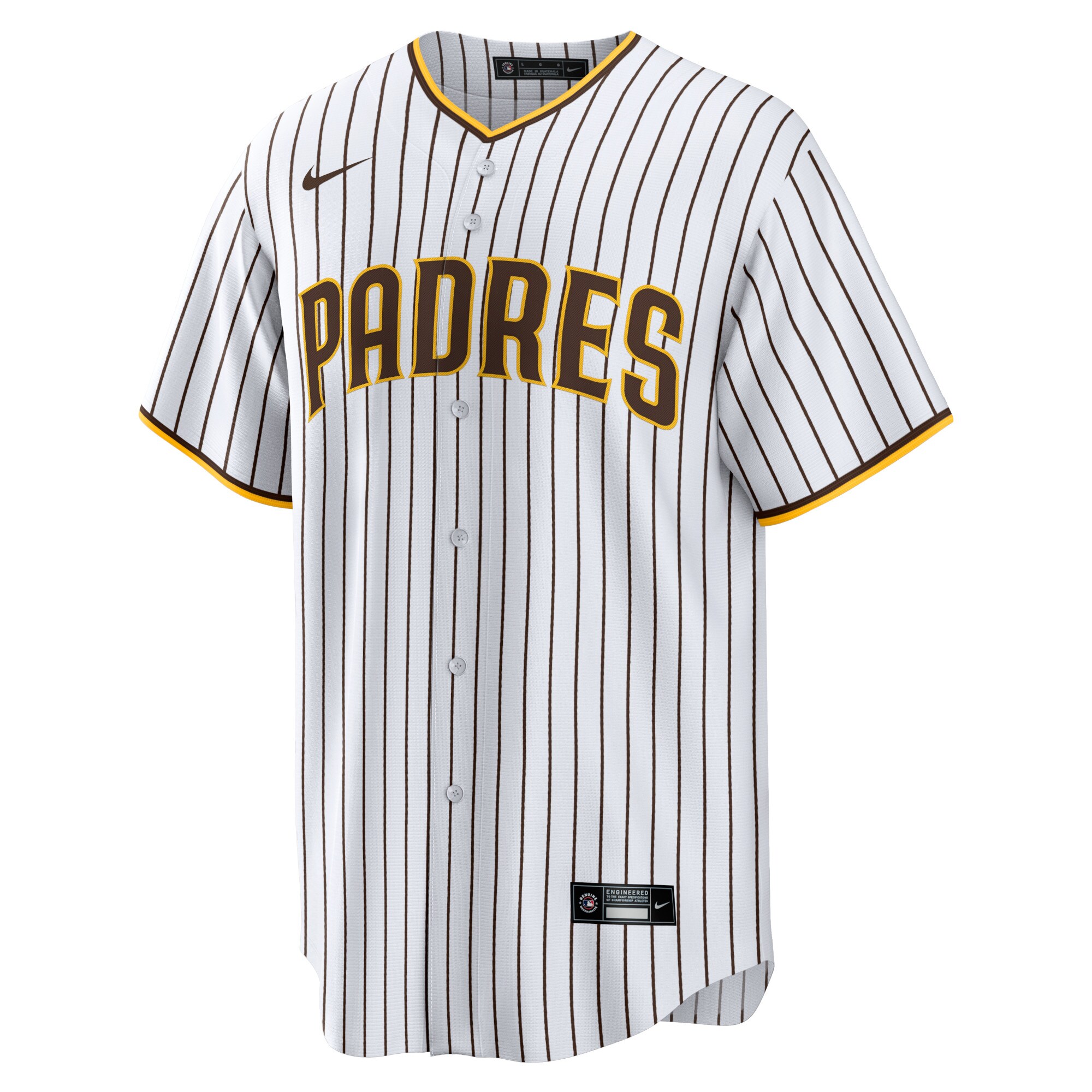 San Diego Padres  Home Replica Team Jersey - White