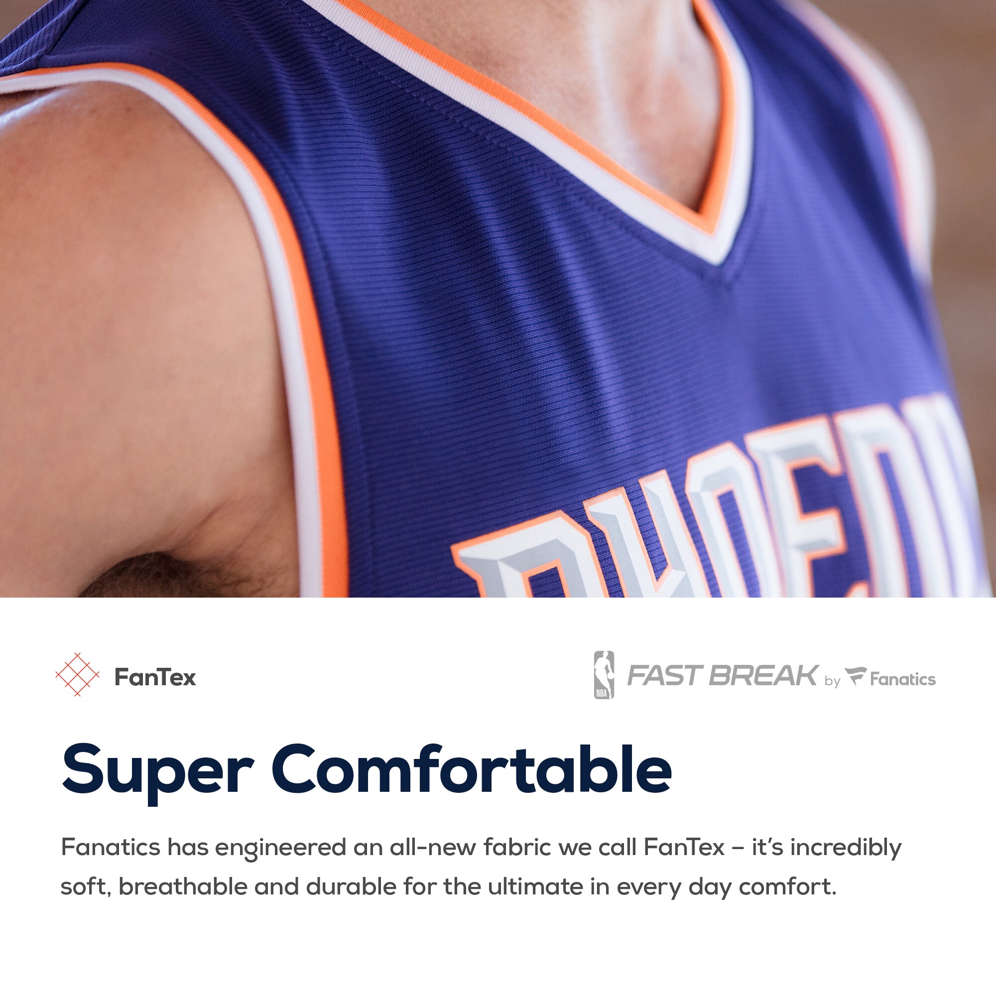 Devin Booker Phoenix Suns Fanatics Fast Break Replica Jersey Purple - Icon Edition