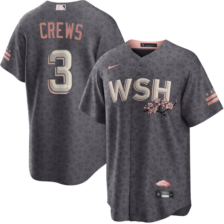Dylan Crews Washington Nationals City Connect Jersey