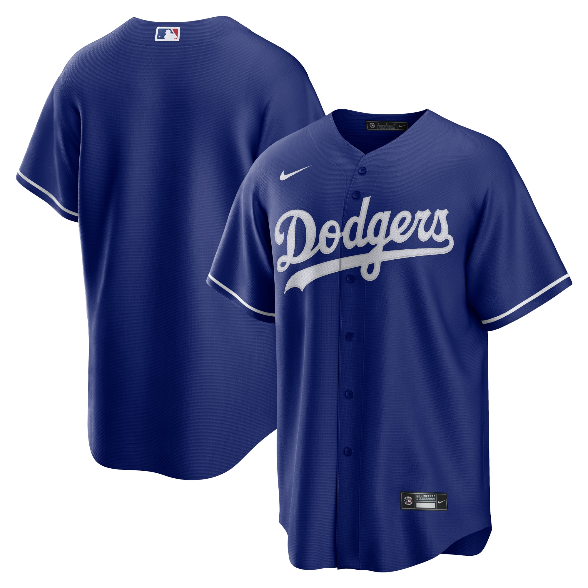Los Angeles Dodgers  Big & Tall Alternate Replica Team Jersey - Royal