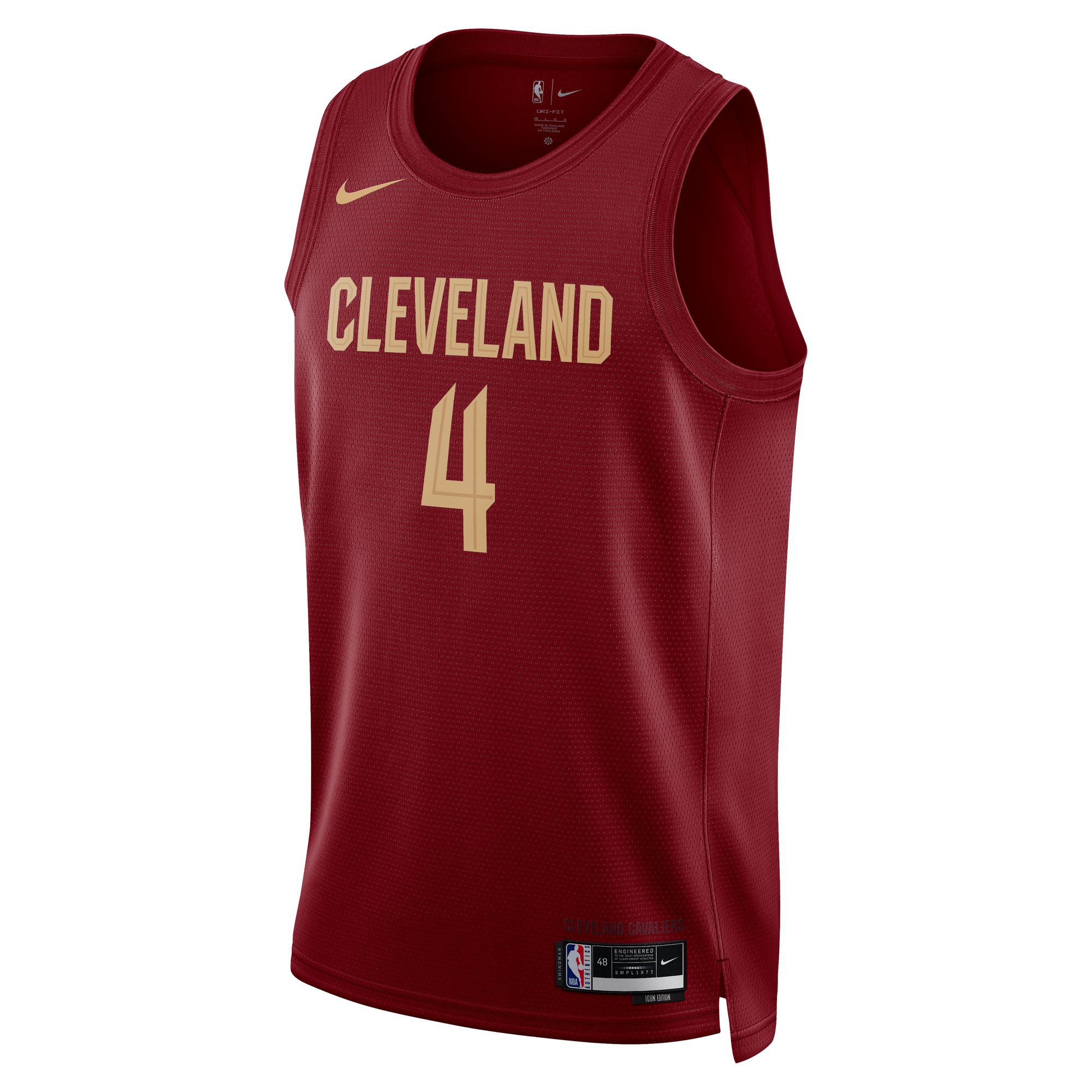 Evan Mobley Cleveland Cavaliers Unisex Swingman Jersey - Icon Edition - Wine
