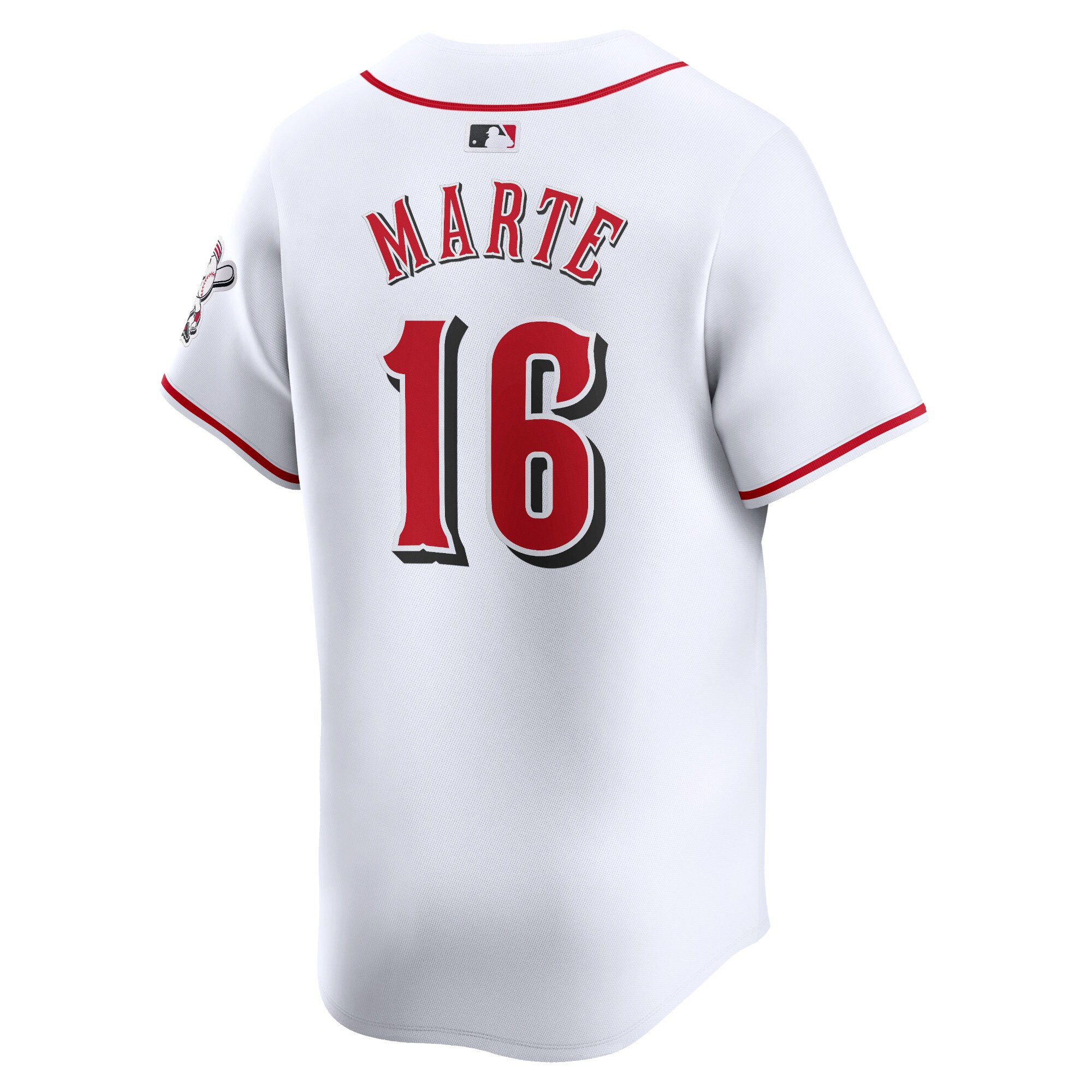 Noelvi Marte Cincinnati Reds  Home Limited Player Jersey - White