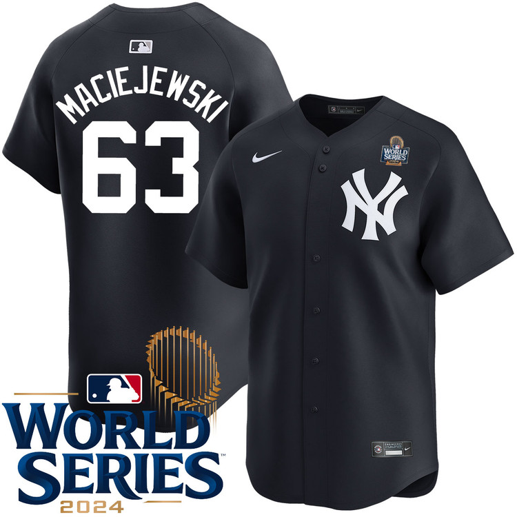Josh Maciejewski New York Yankees Alternate Limited World Series Jersey