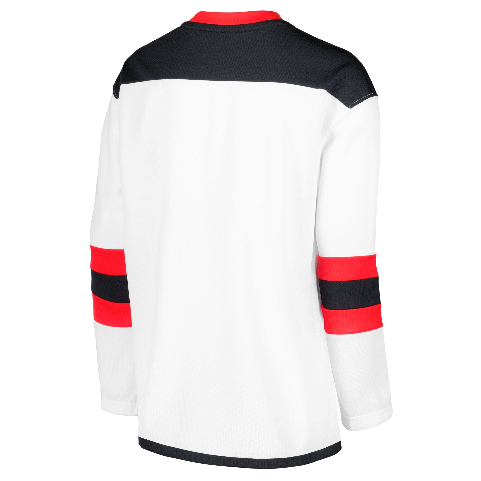 New Jersey Devils Fanatics Youth Away Replica Blank Jersey - White