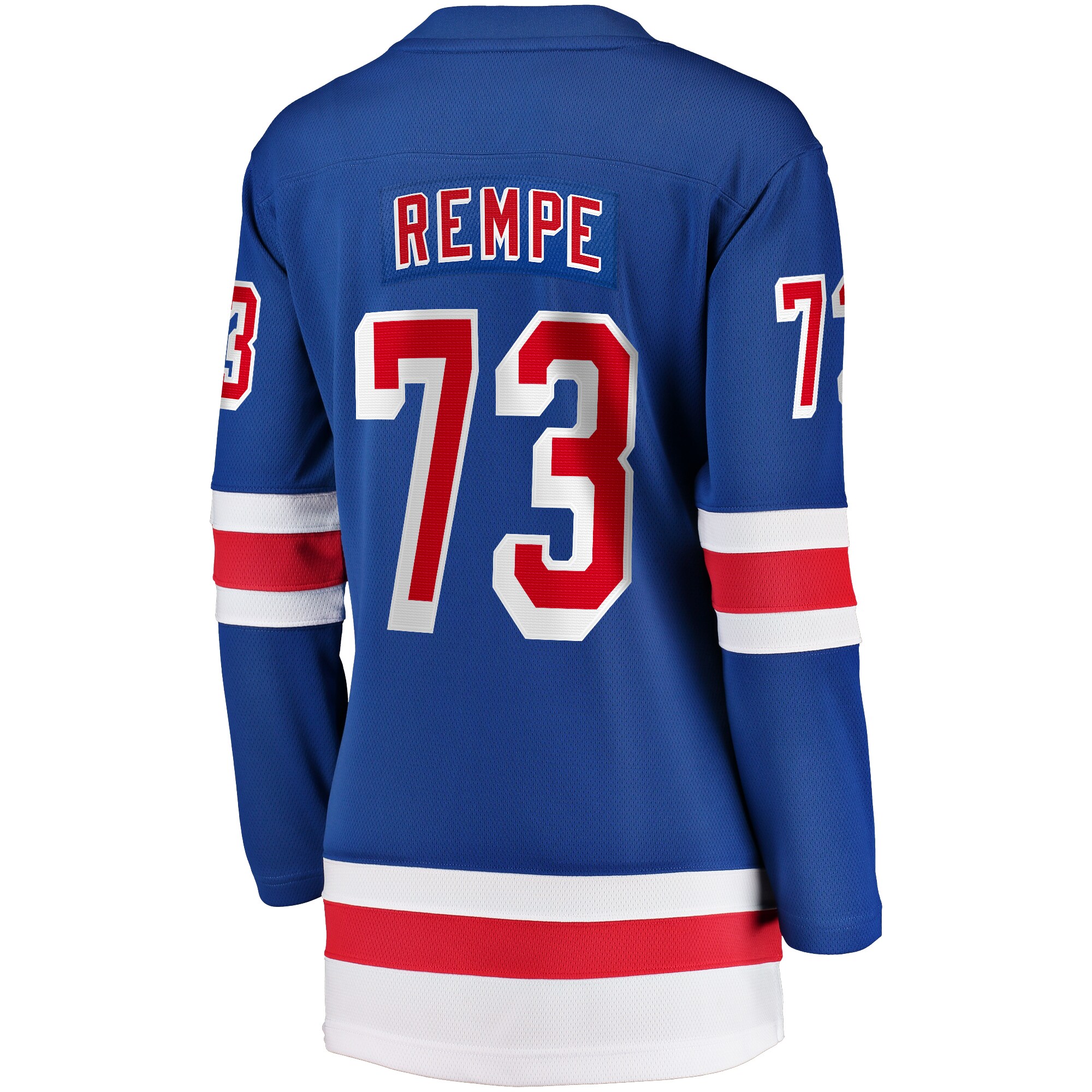 Matt Rempe New York Rangers Fanatics Women's Home Breakaway Jersey - Blue