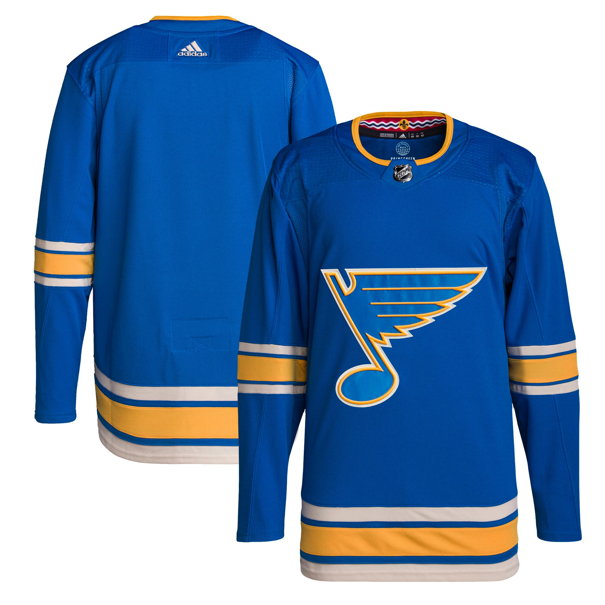 St. Louis Blues adidas Men's Alternate Authentic Jersey - Blue